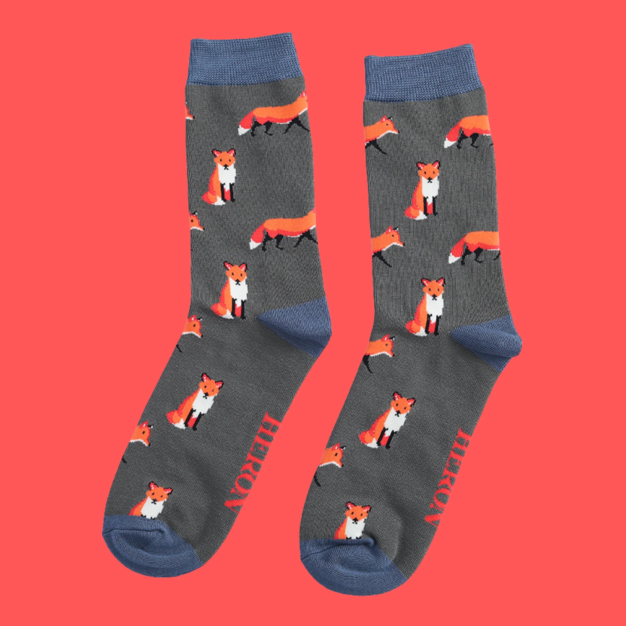 Foxes Bamboo Socks - Miss Sparrow - Image 10