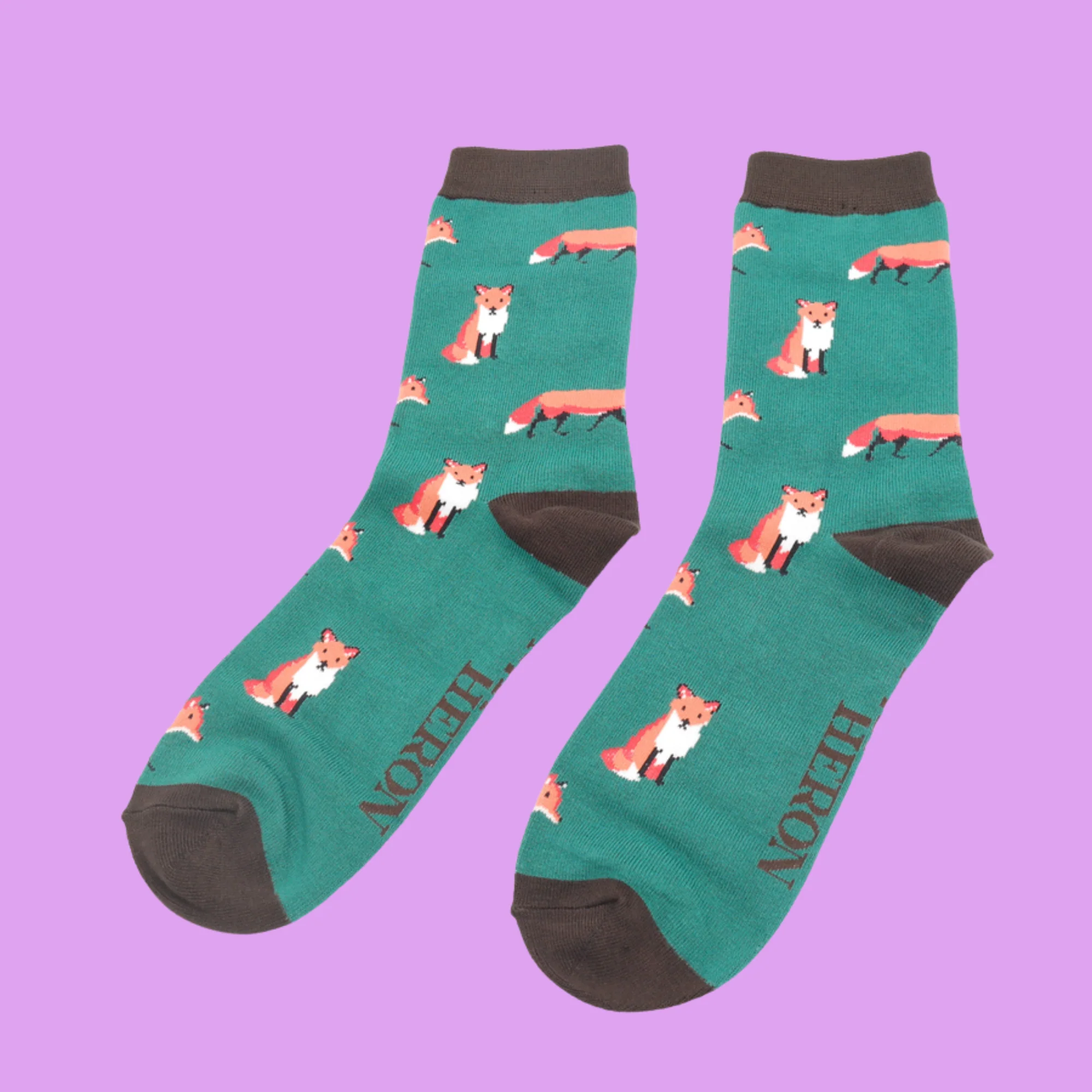 Foxes Bamboo Socks - Miss Sparrow - Image 11