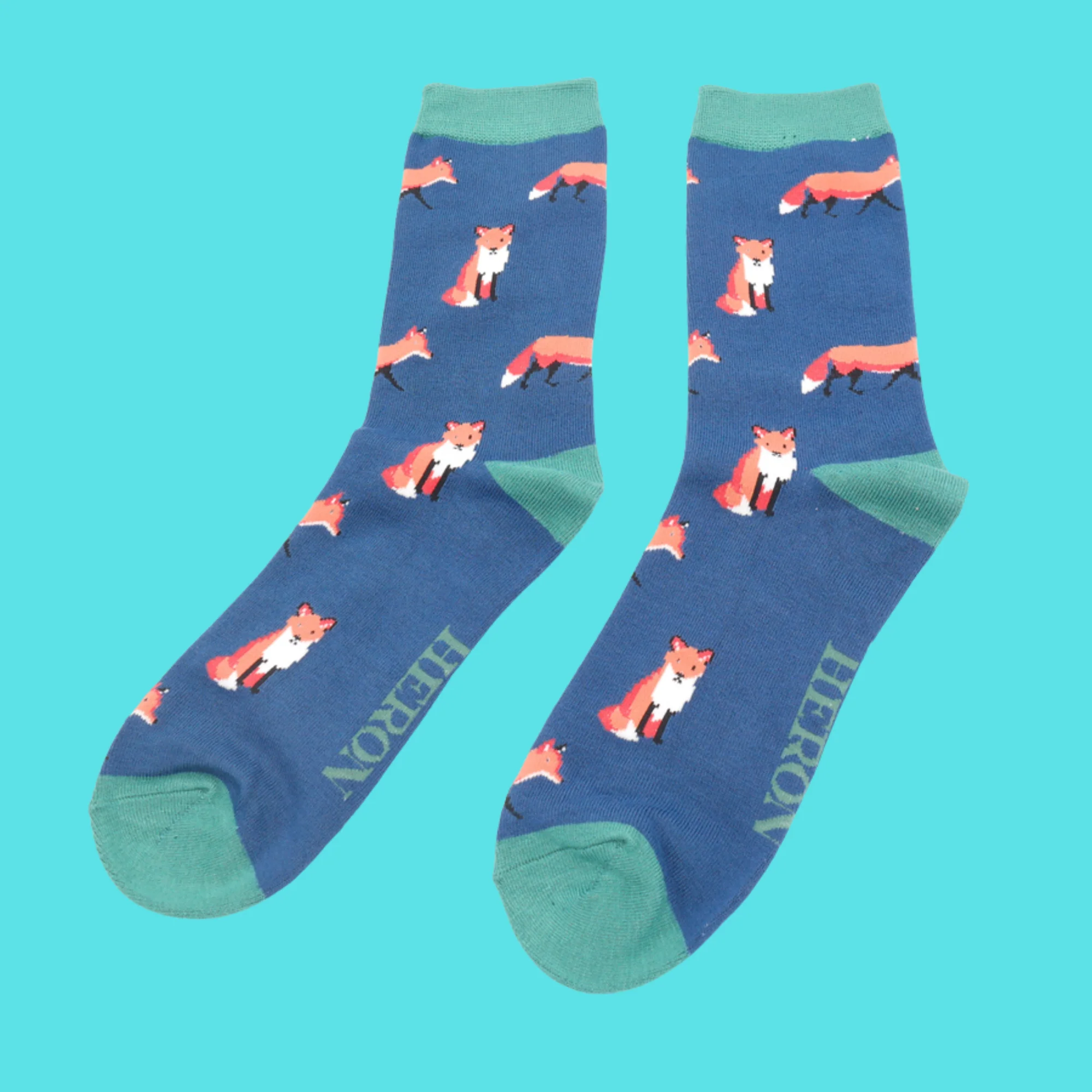 Foxes Bamboo Socks - Miss Sparrow - Image 12