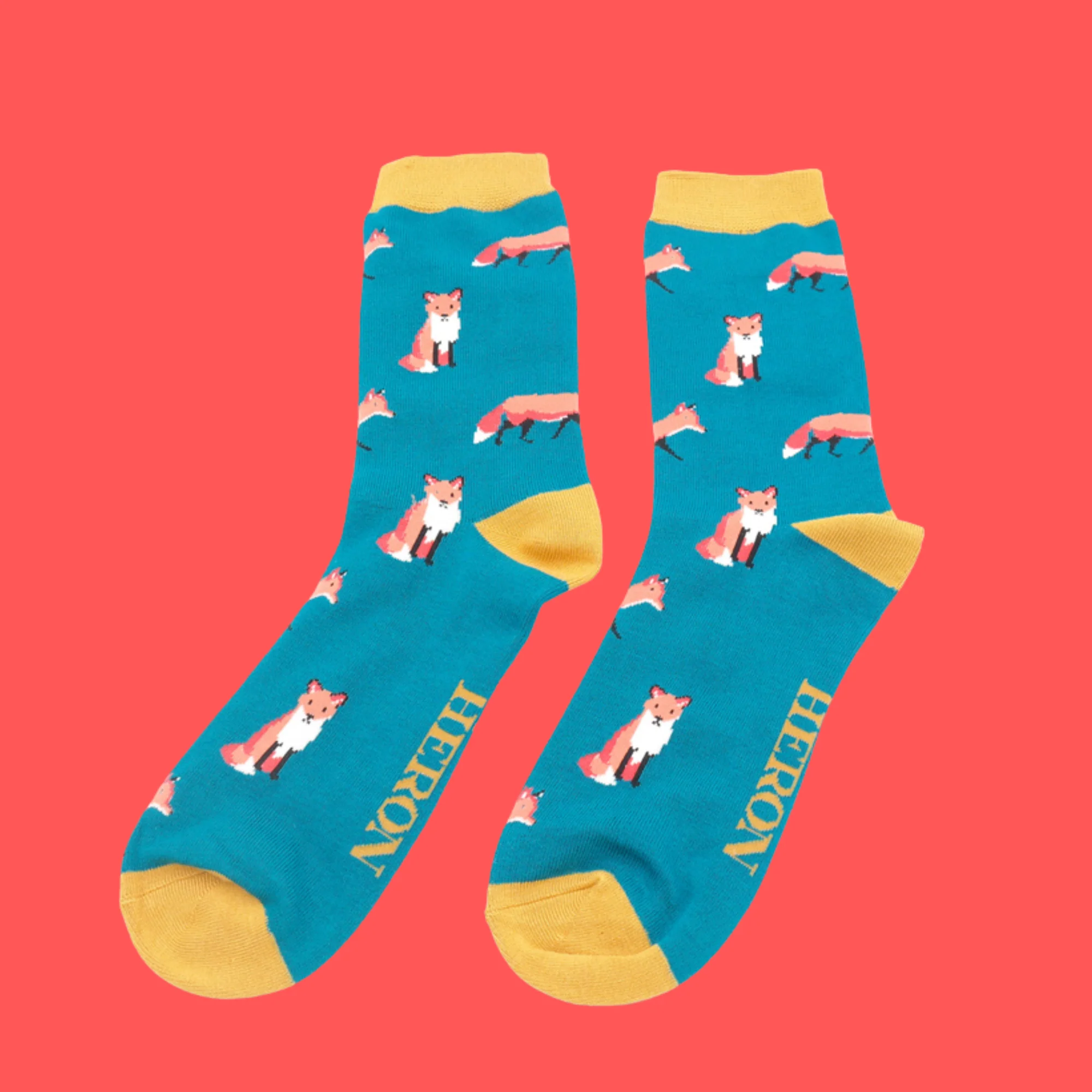 Foxes Bamboo Socks - Miss Sparrow - Image 13