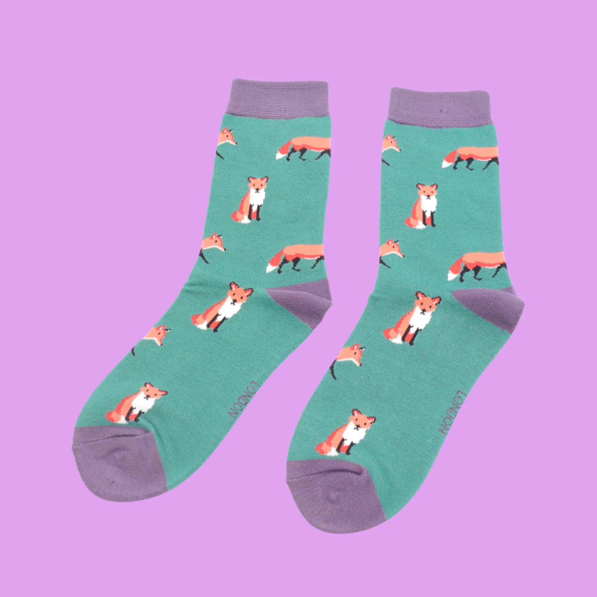 Foxes Bamboo Socks - Miss Sparrow - Image 15