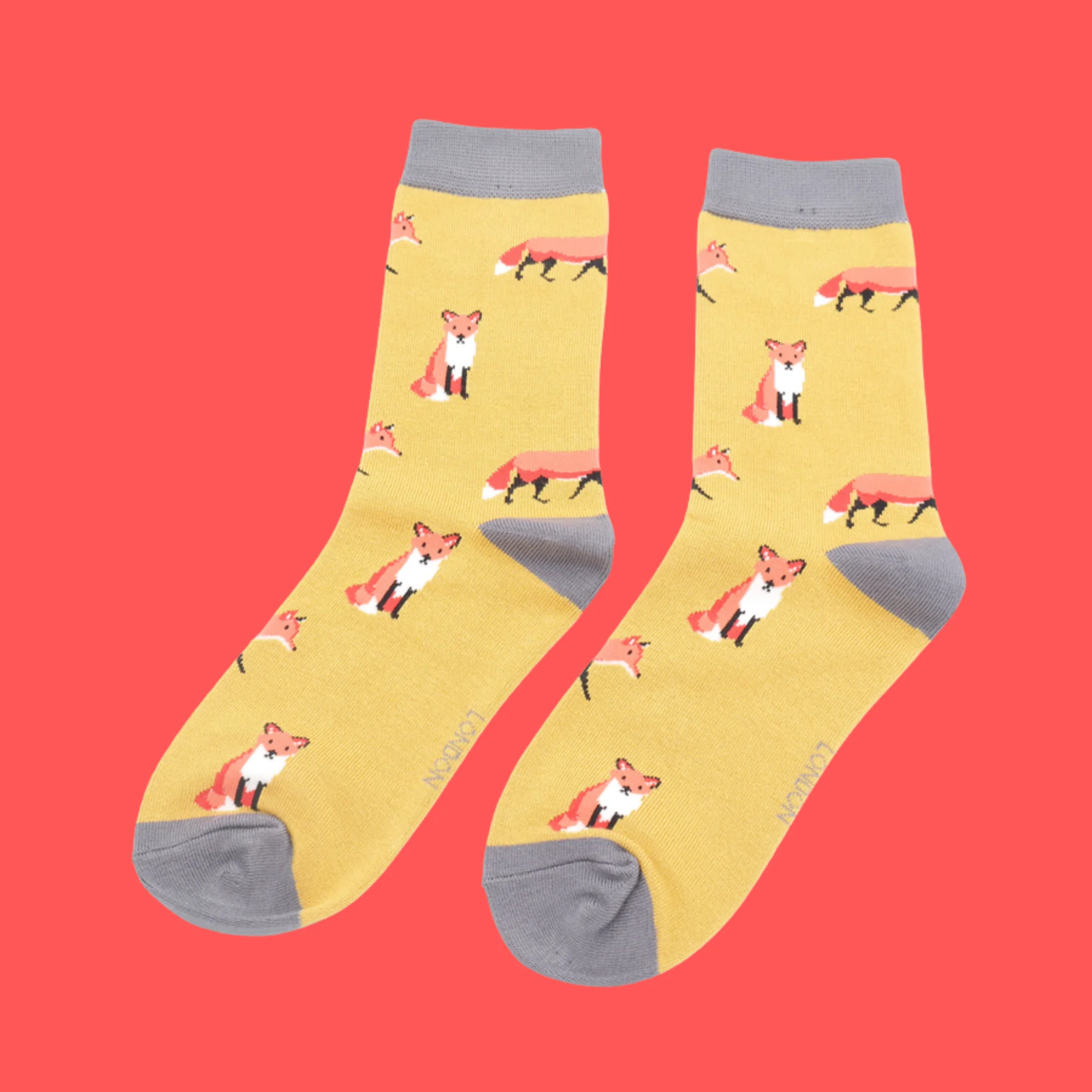 Foxes Bamboo Socks - Miss Sparrow - Image 16
