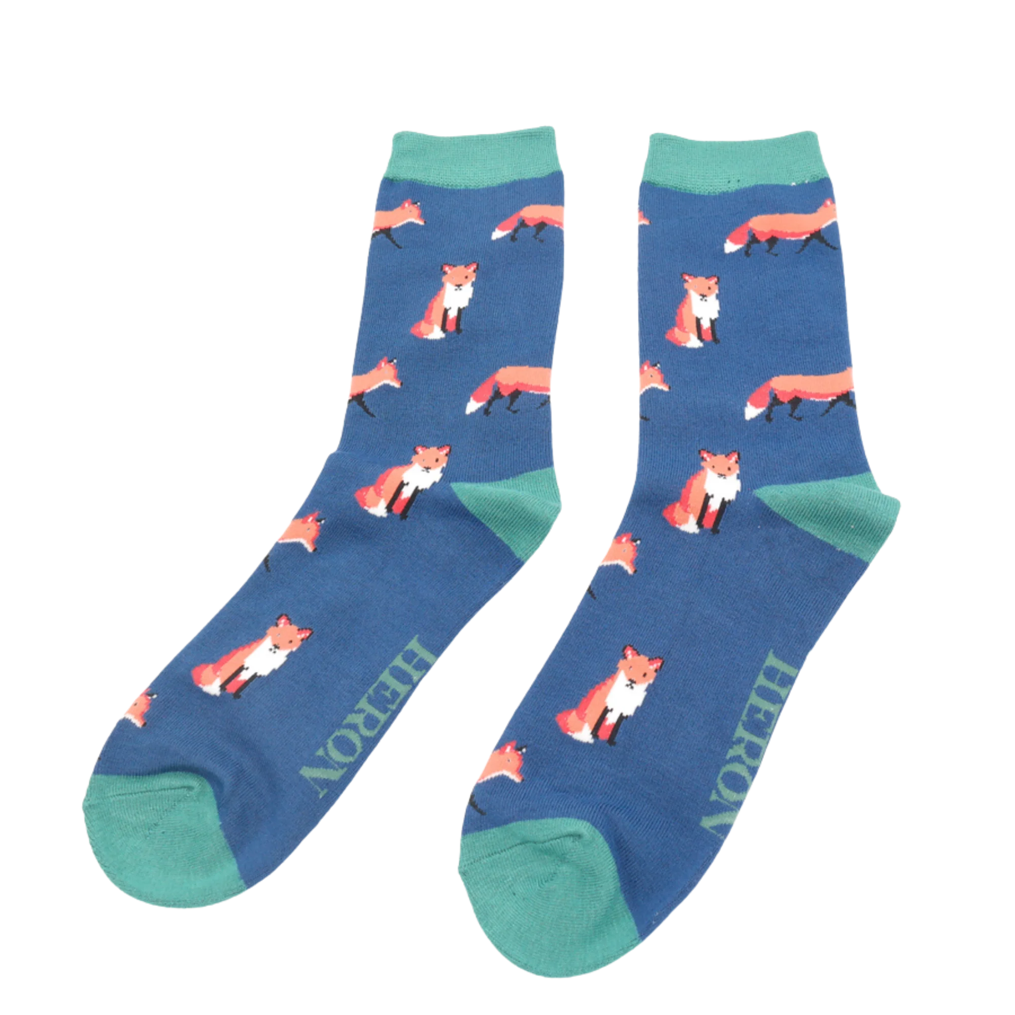 Foxes Bamboo Socks - Miss Sparrow - Image 4