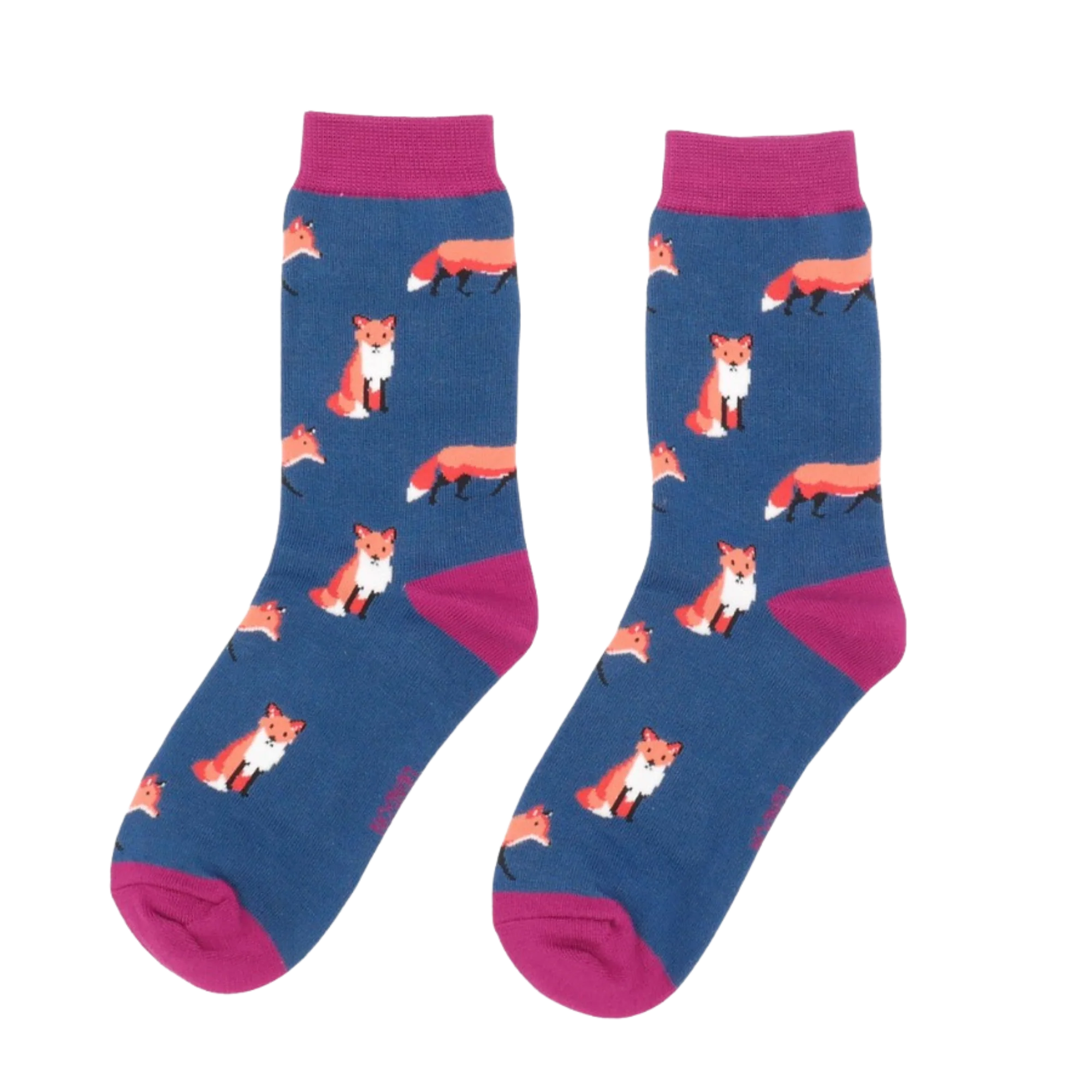 Foxes Bamboo Socks - Miss Sparrow - Image 6