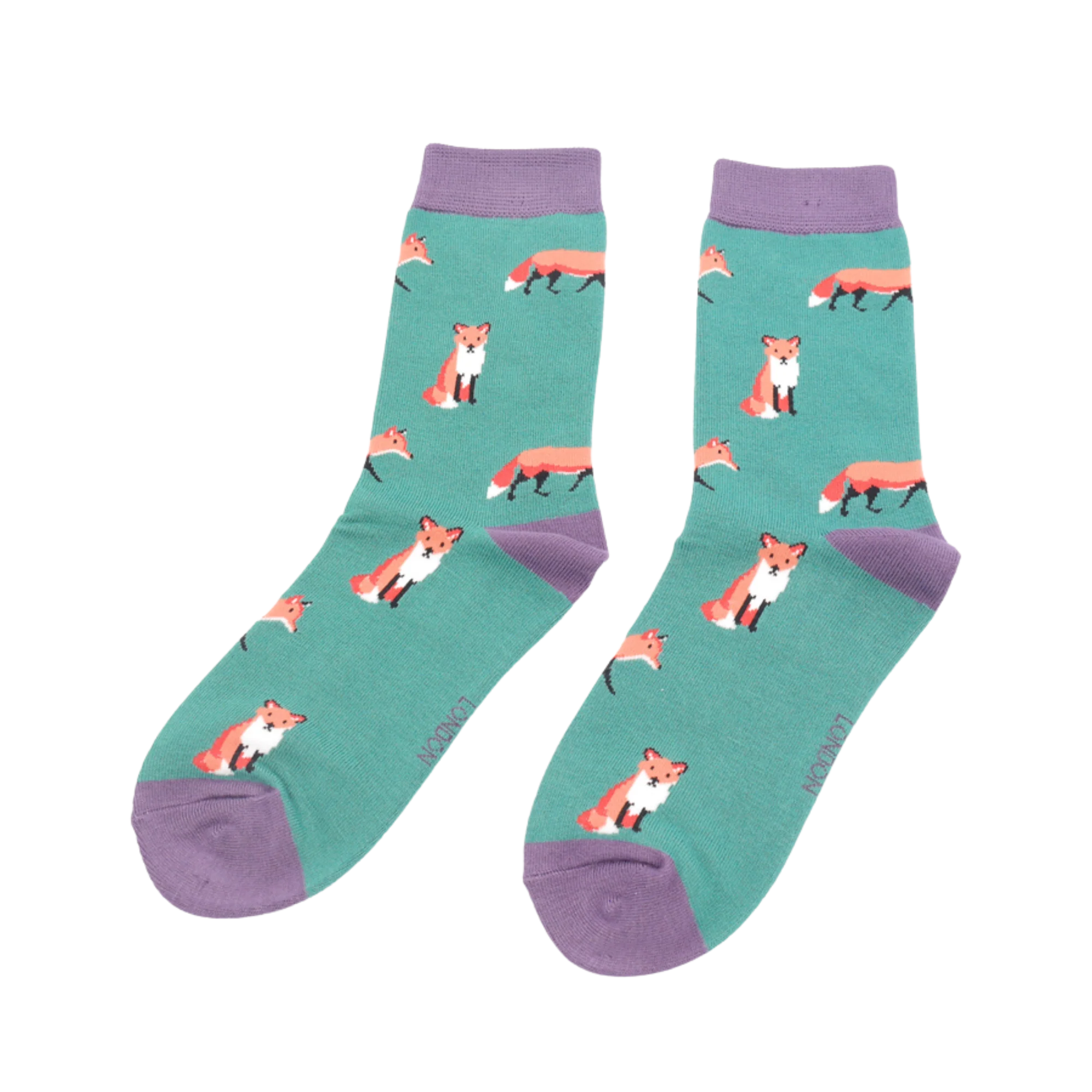 Foxes Bamboo Socks - Miss Sparrow - Image 7