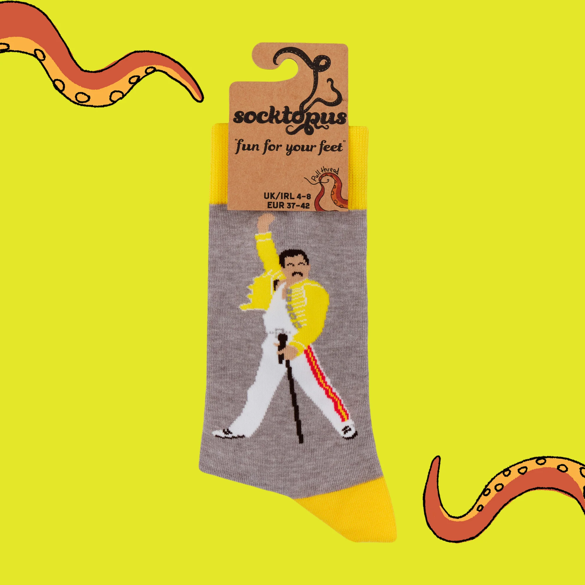 Freddie Mercury Socks - We Will Sock You! - Image 4