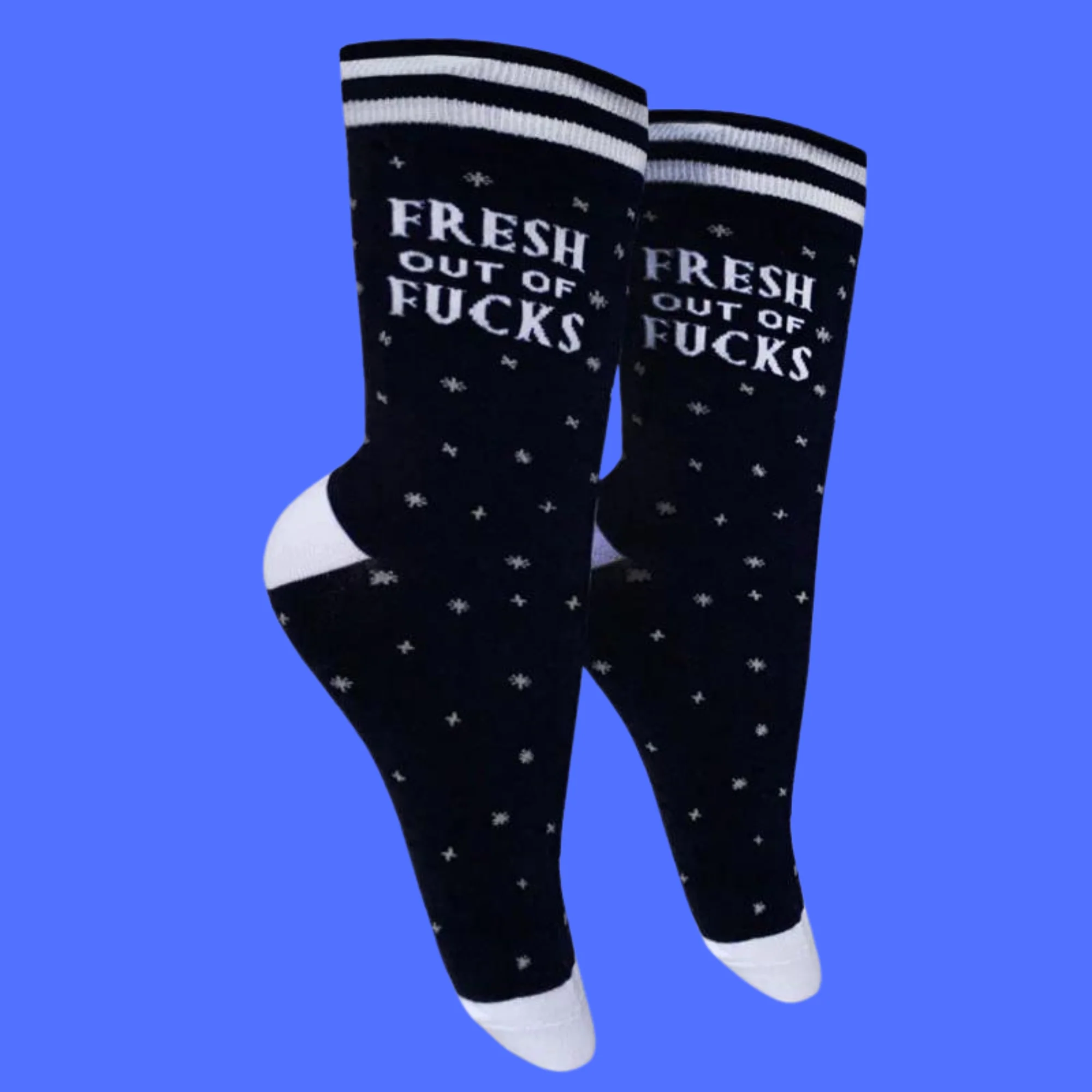 Fresh out of F**ks Socks - Small - Image 2