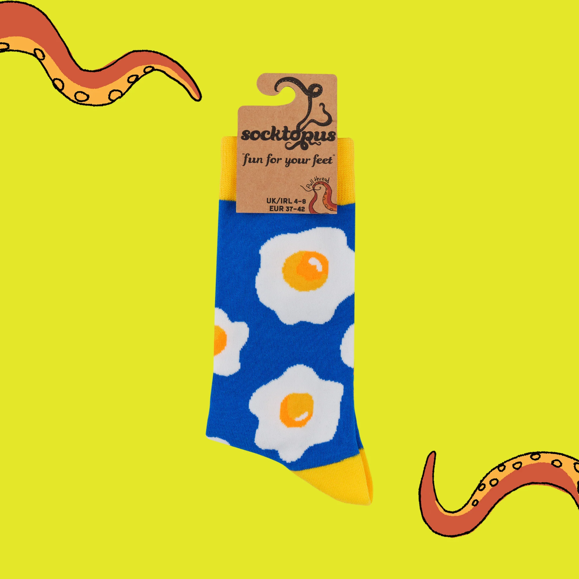 Fried Egg Socks - Yolking Around - Image 4
