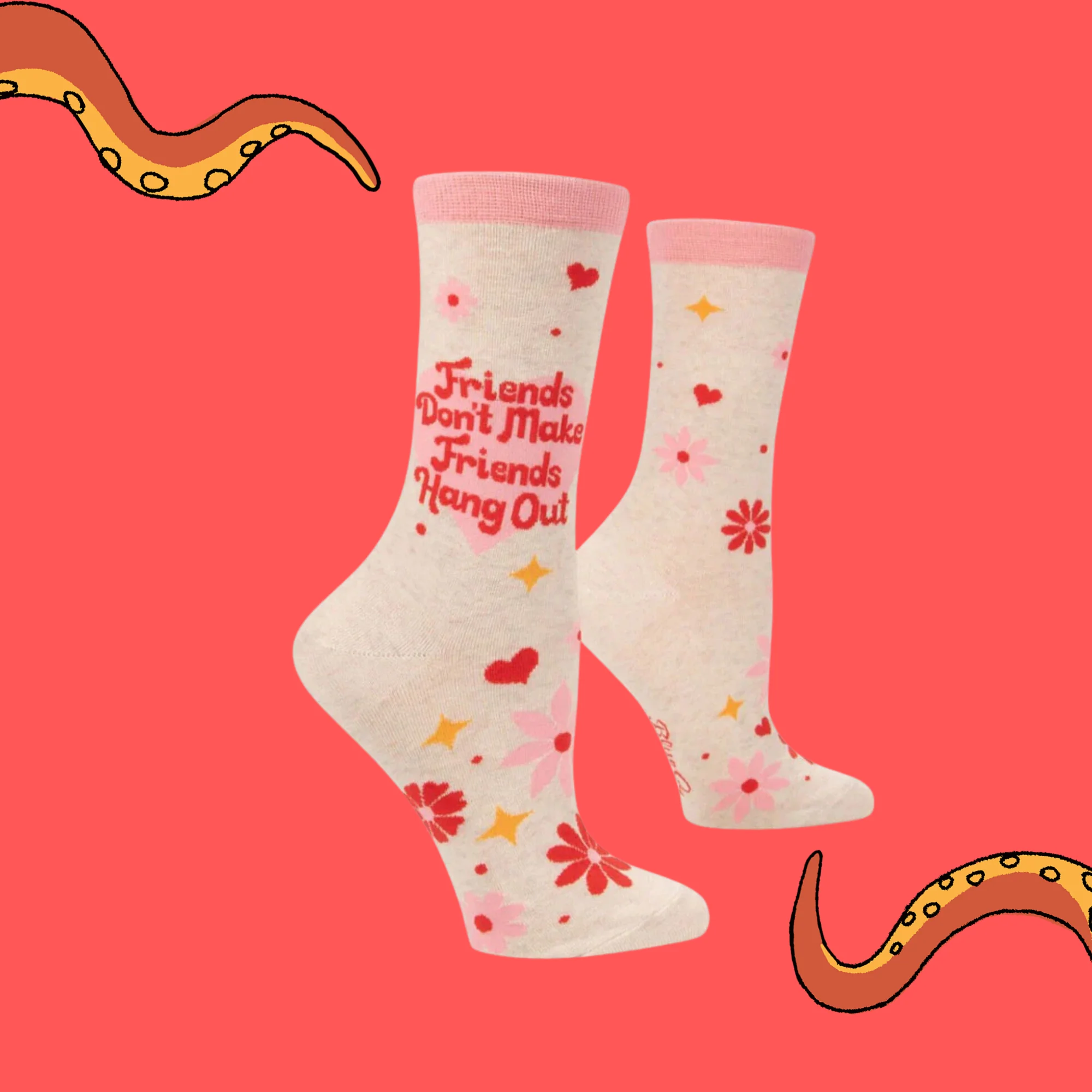 Friends Don't Make Friends Hang Out Socks - Image 2