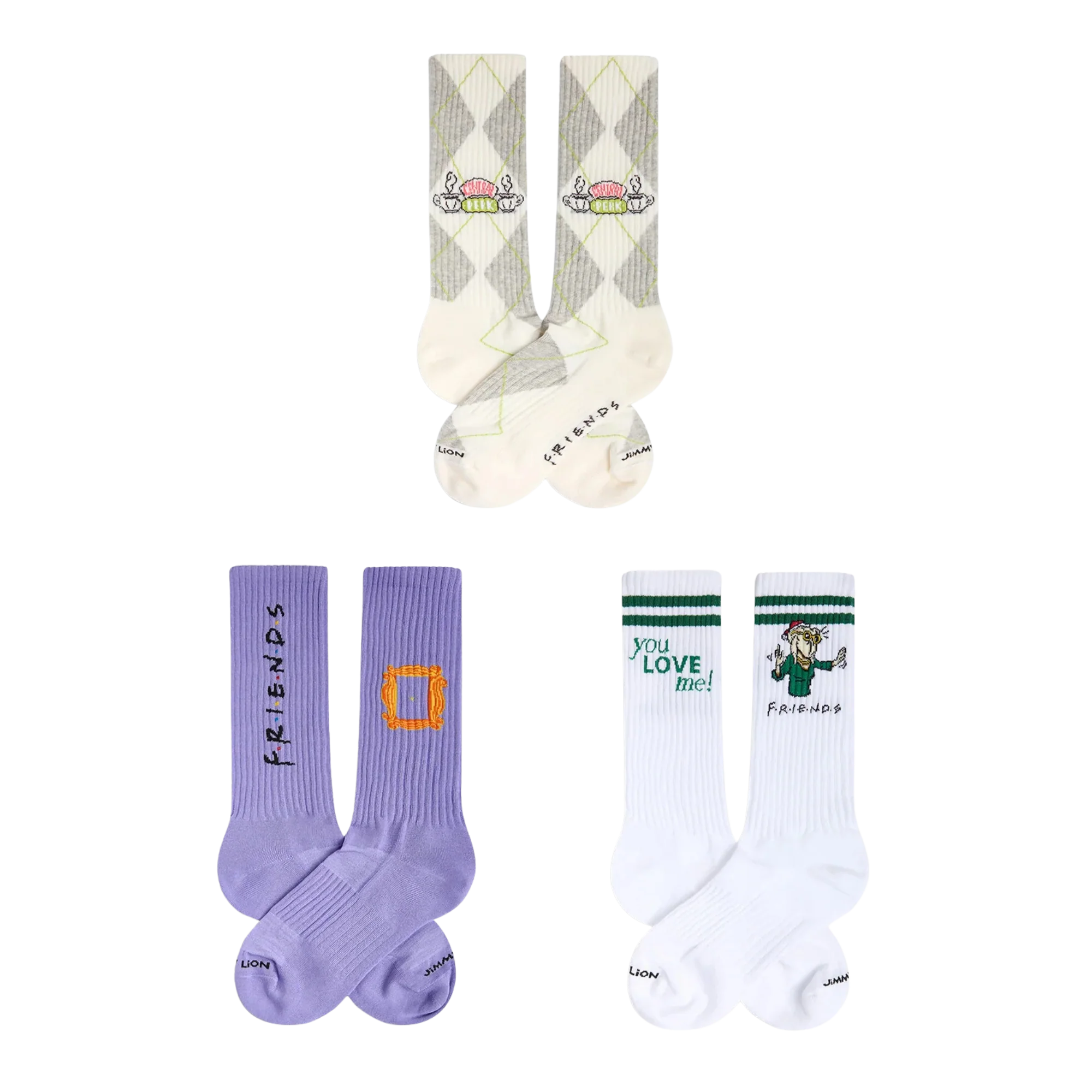 FRIENDS Athletic Socks Gift Pack - Image 2