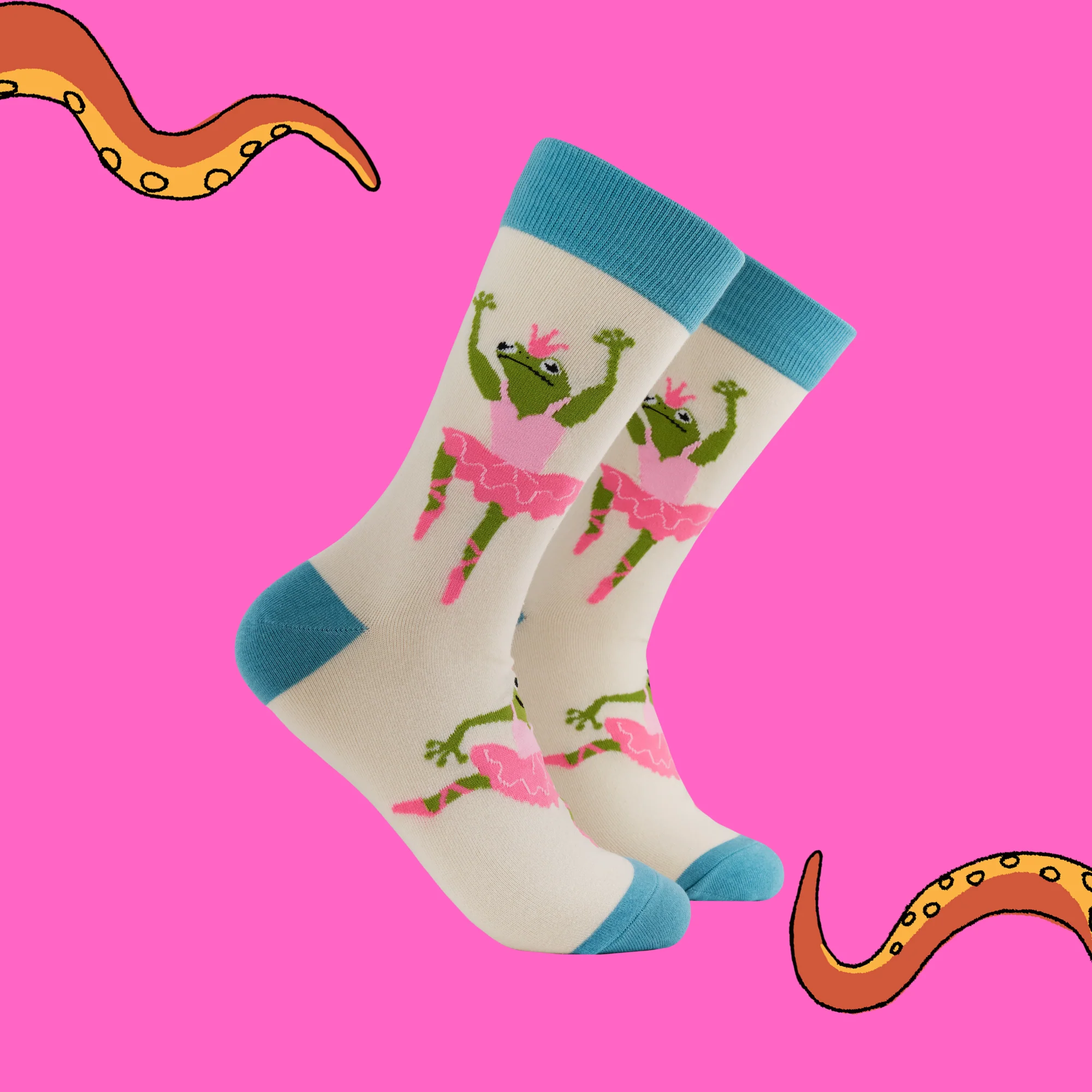 Ballerina Frog Socks - Leapfrog - Image 2