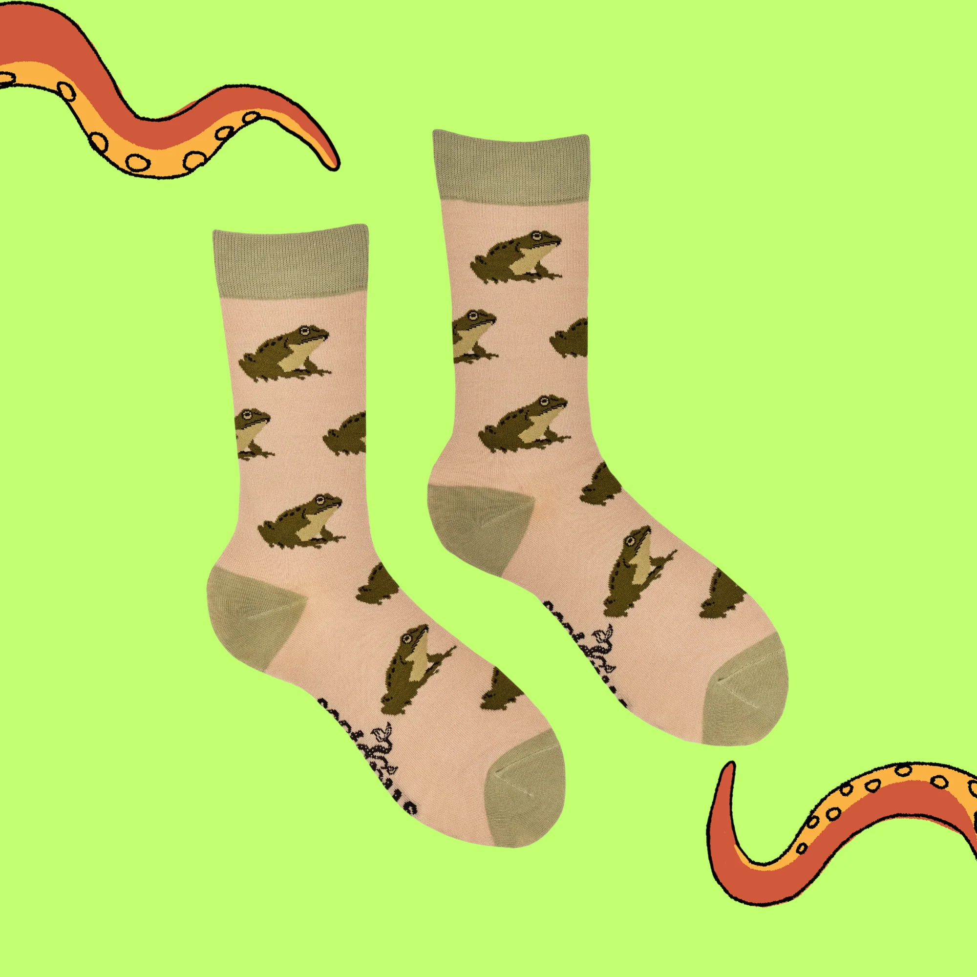 Bamboo Socks - Frogs - Image 6