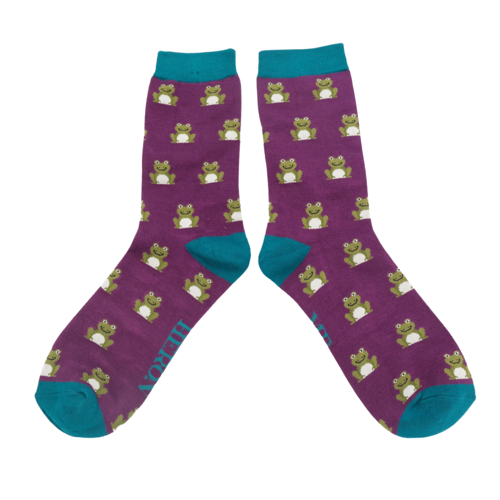 Frogs Bamboo Socks - Miss Sparrow - Image 4