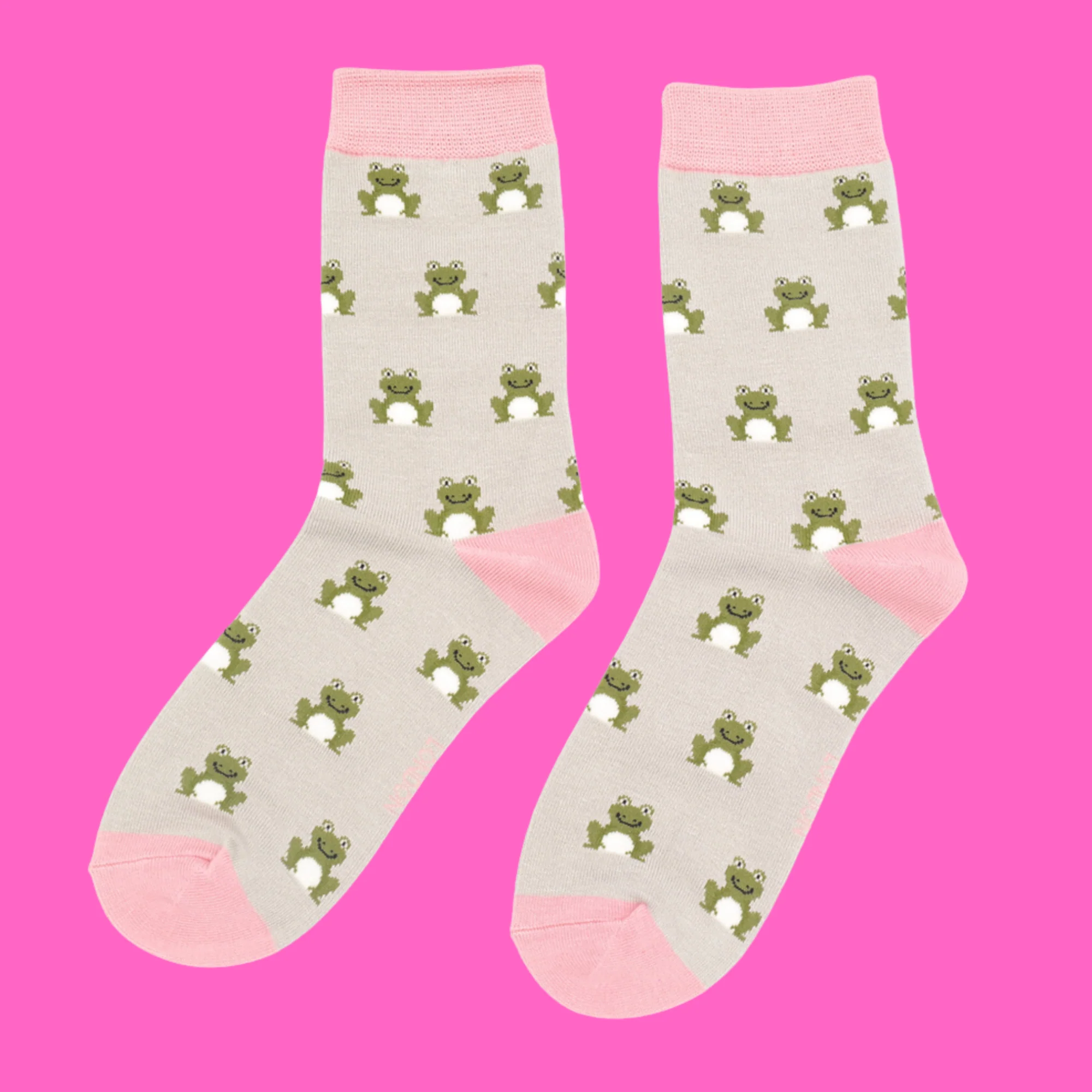 Frogs Bamboo Socks - Miss Sparrow - Image 6