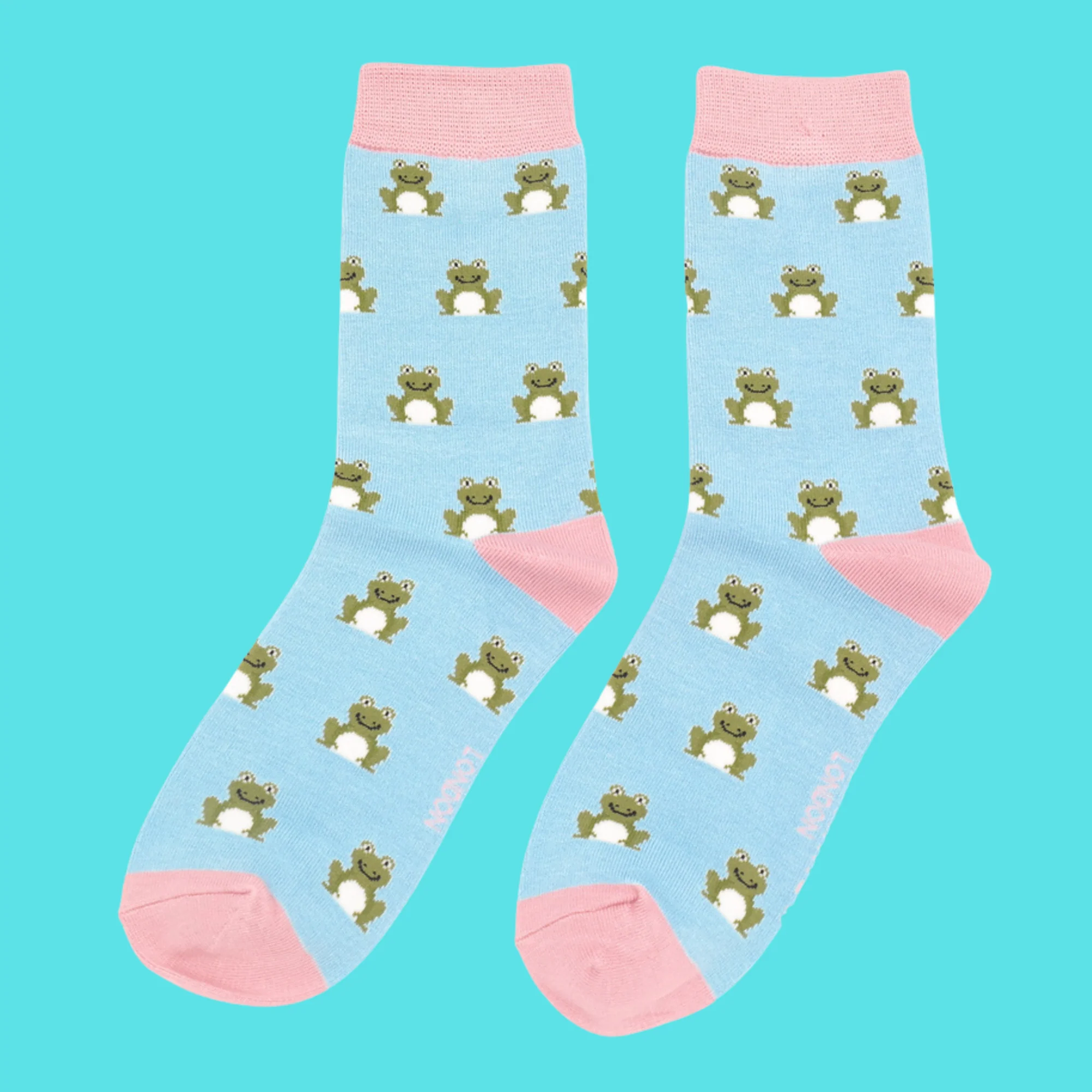 Frogs Bamboo Socks - Miss Sparrow - Image 7