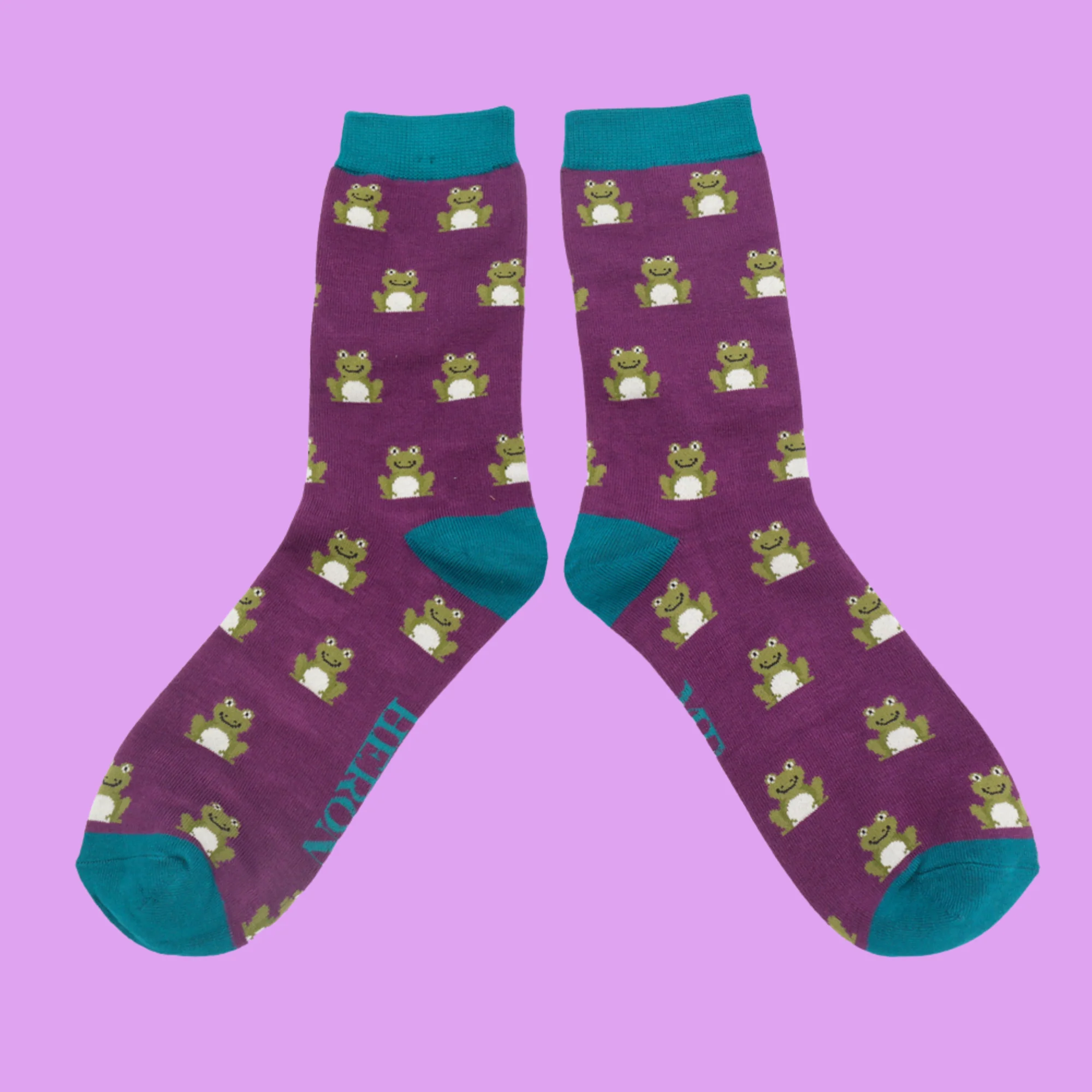 Frogs Bamboo Socks - Miss Sparrow - Image 8