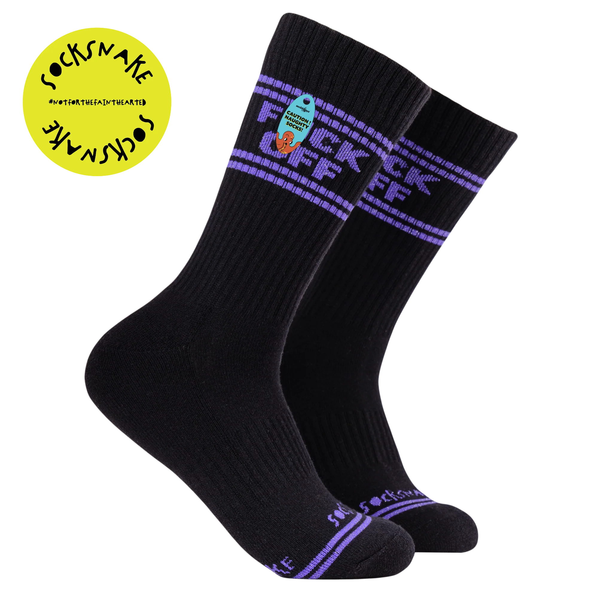 Sweary Sports Socks - Fuck Off - Image 3