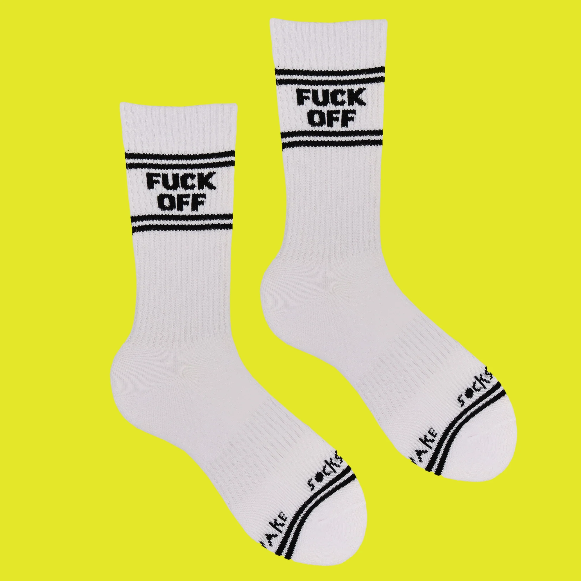 Sweary Sports Socks - Fuck Off - Image 4