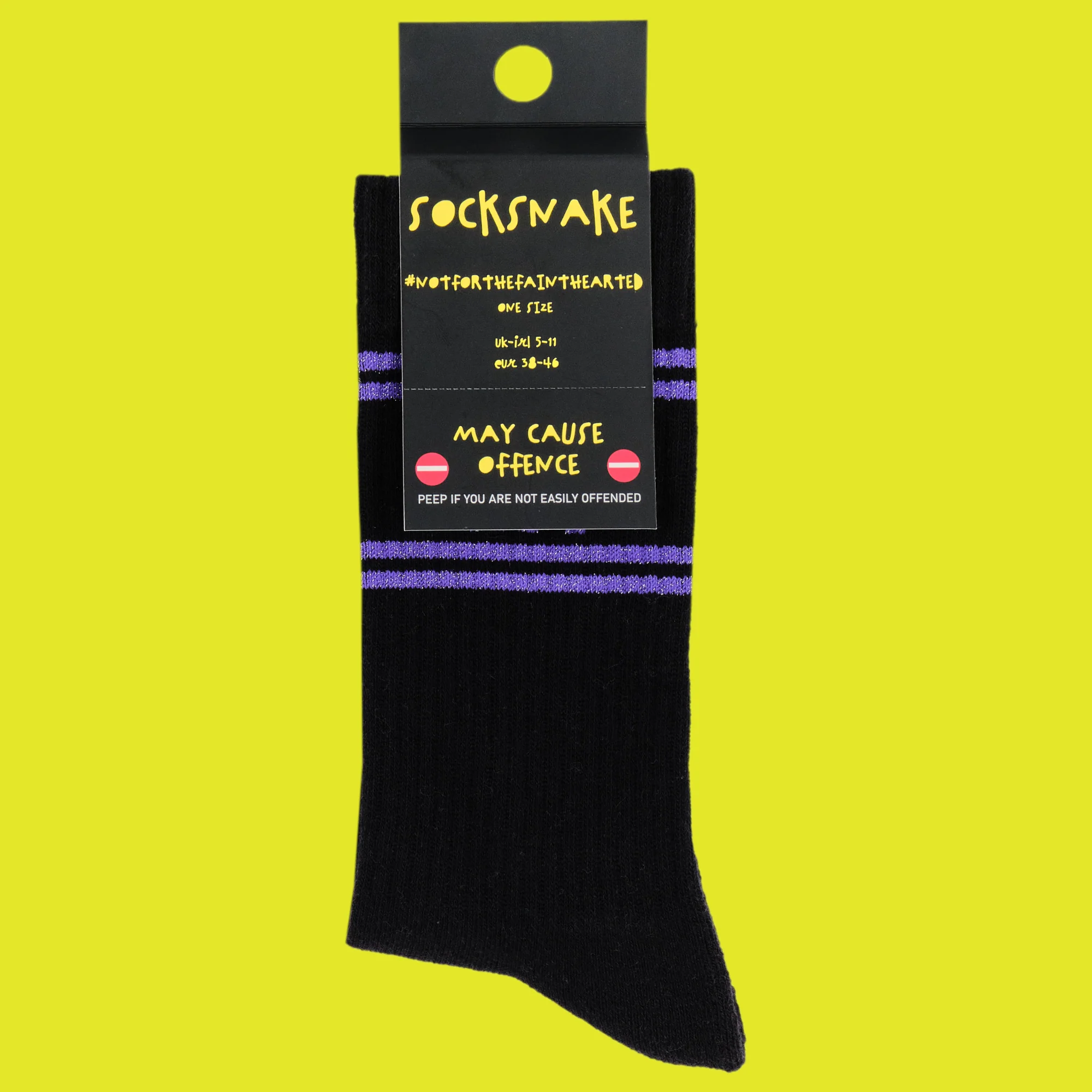 Sweary Sports Socks - Fuck Off - Image 7