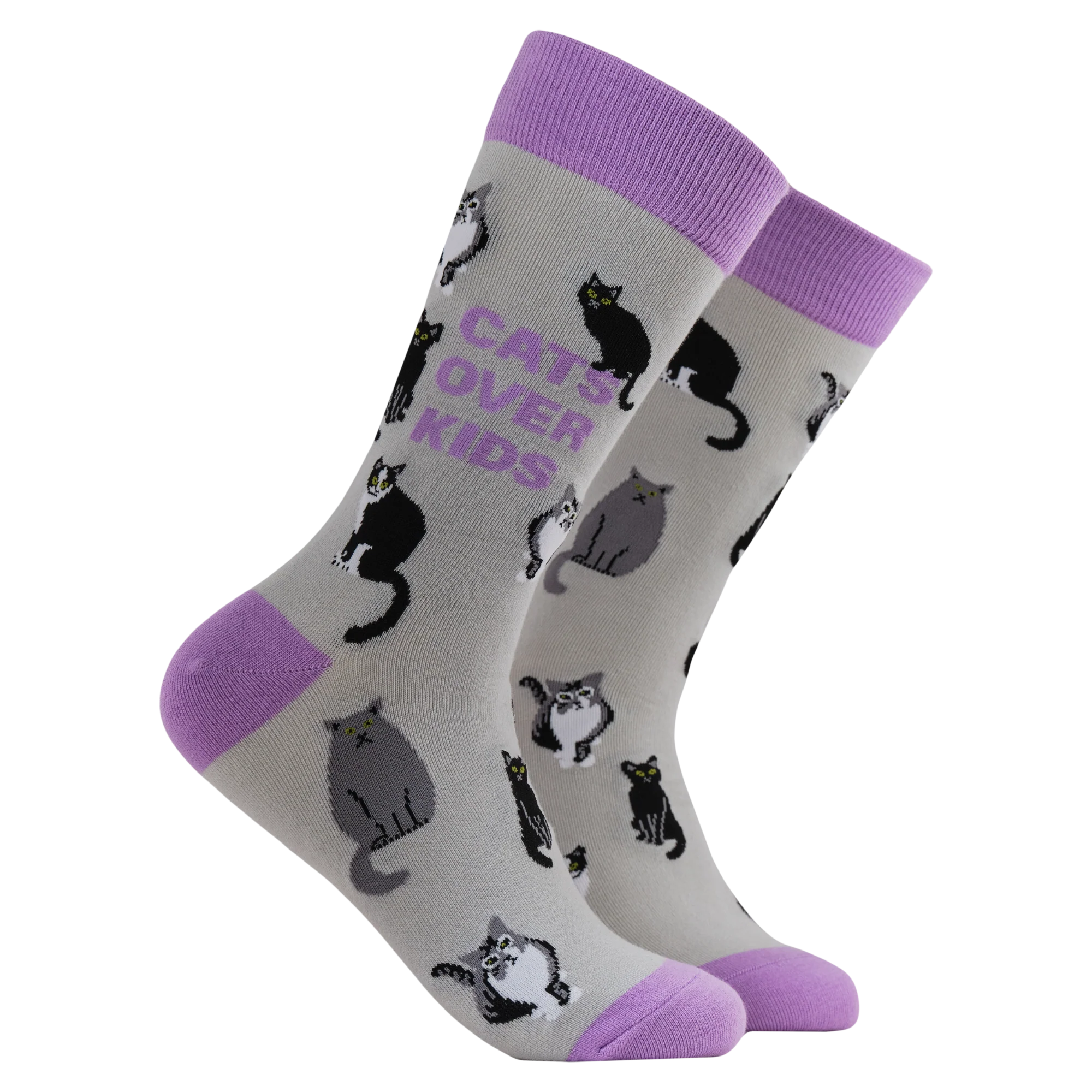 Cats Over Kids Socks - Fur Babies Forever