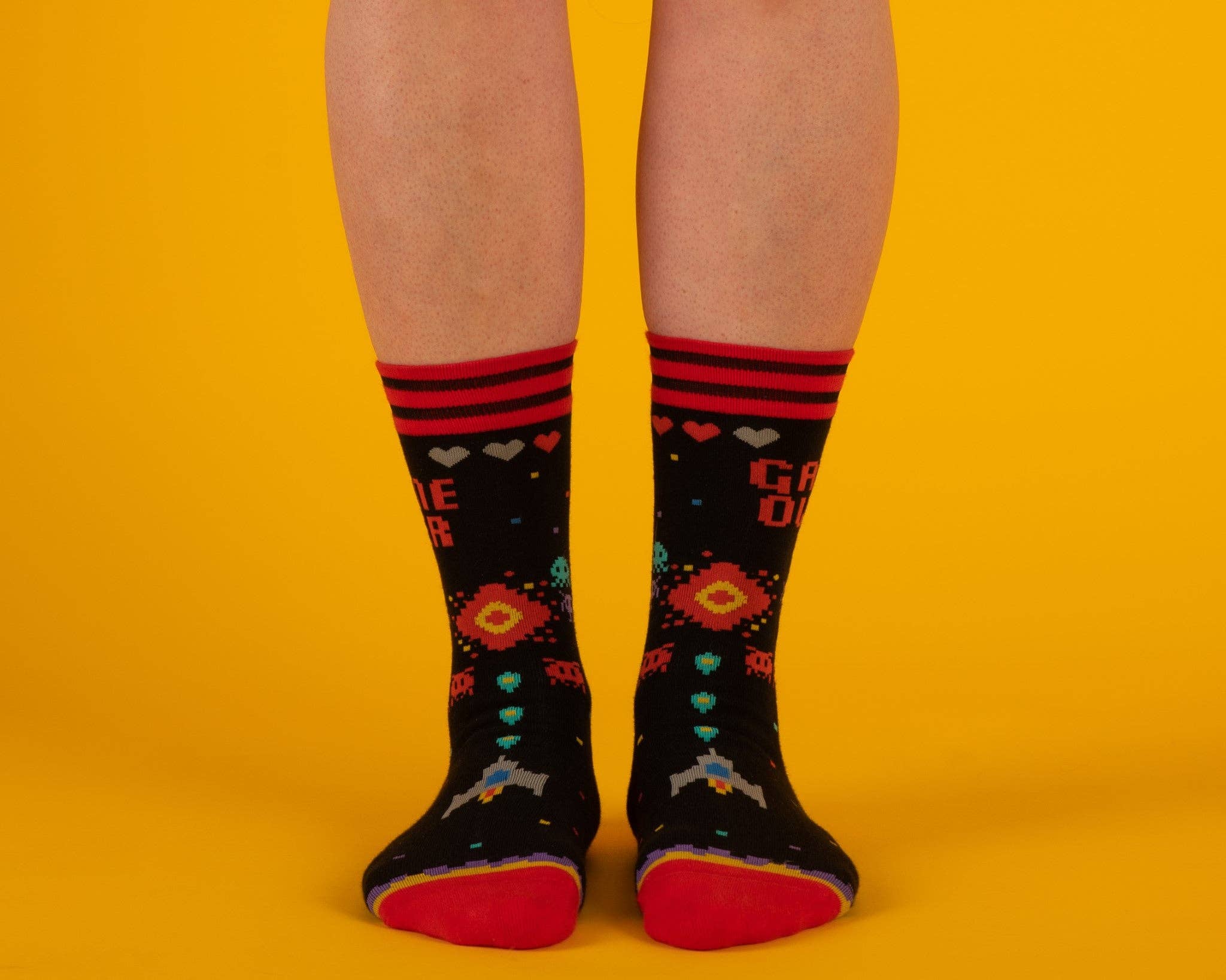 Game Over 80s Video Game Socks - Image 5