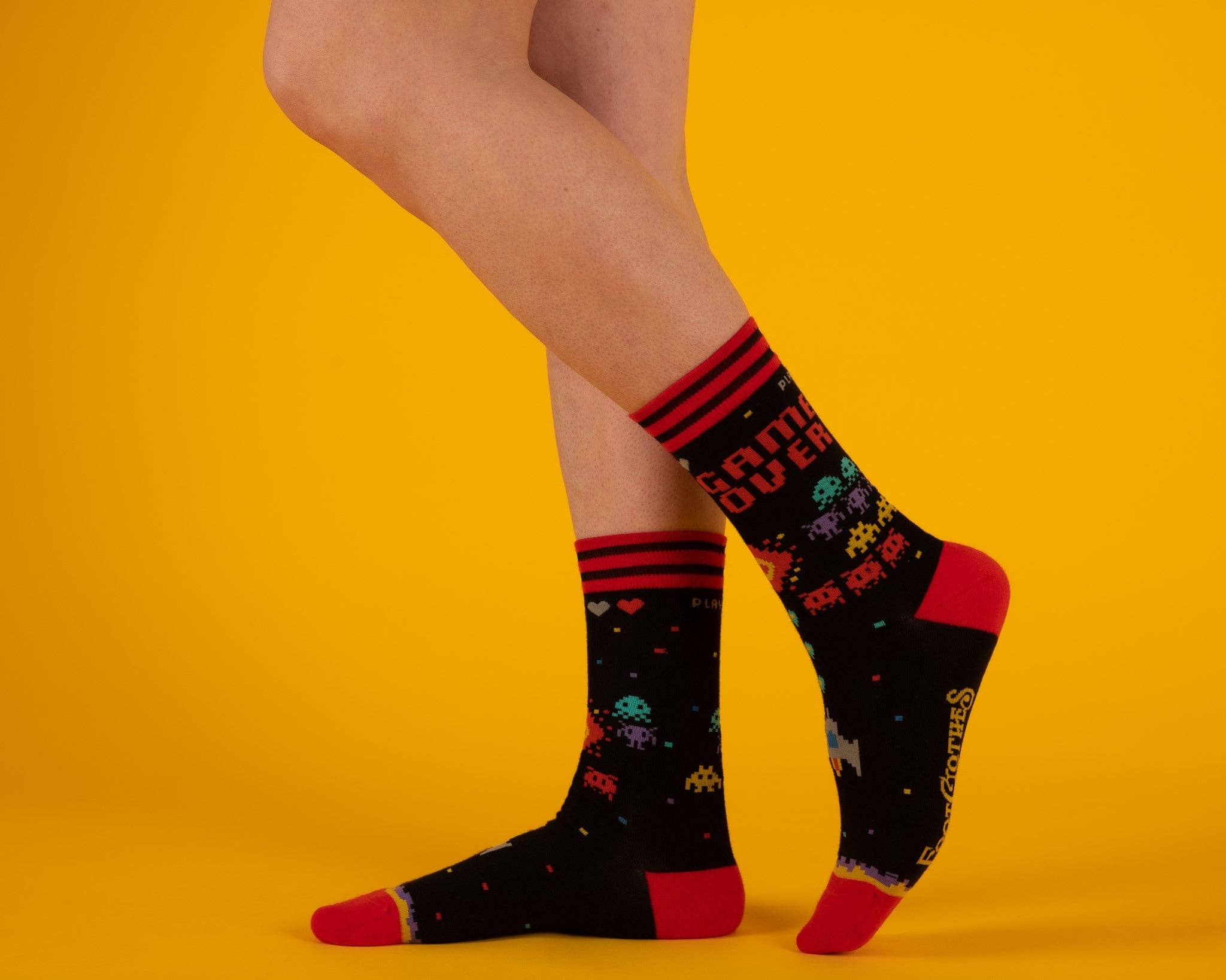 Game Over 80s Video Game Socks - Image 6