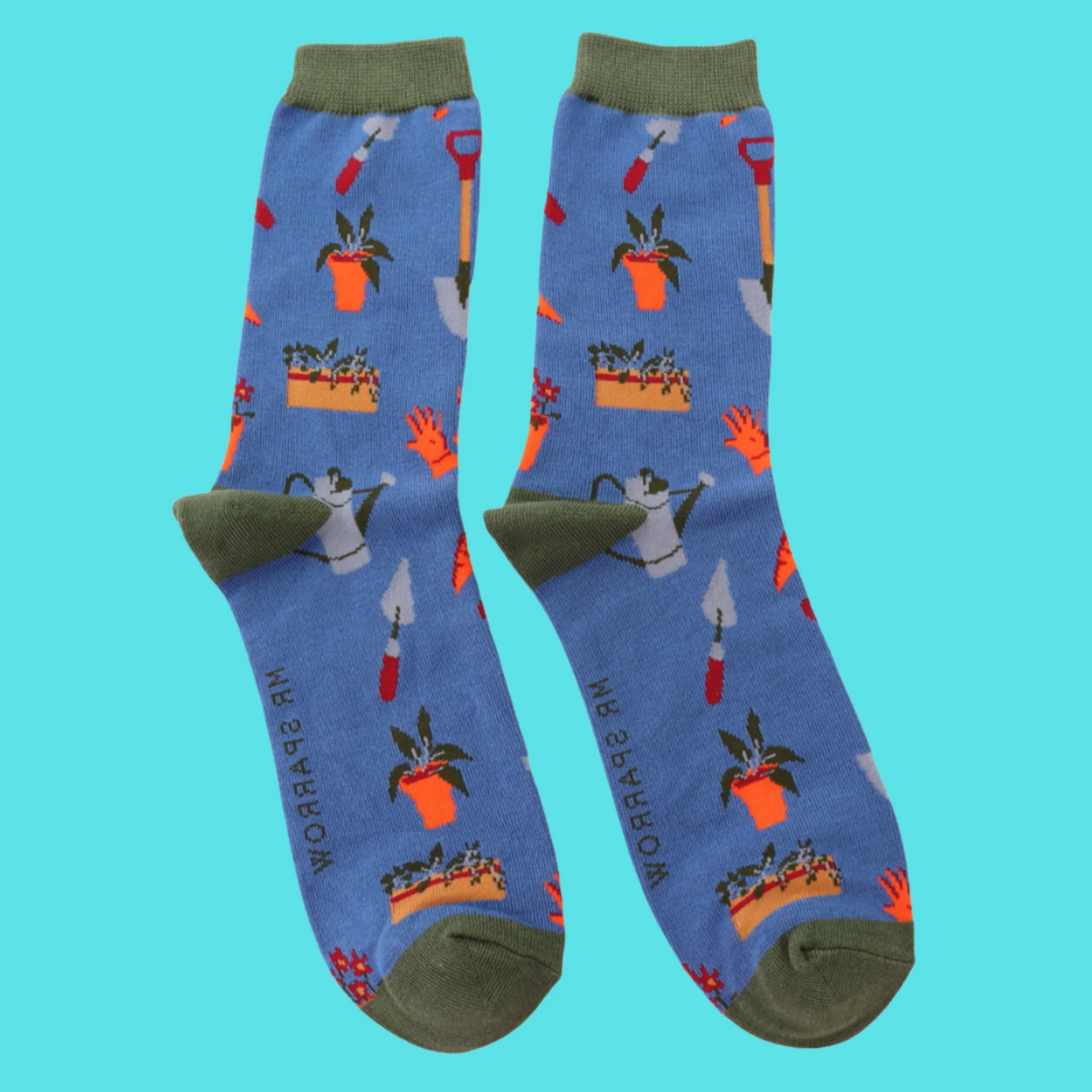 Bamboo Socks - Gardener's Tools - Miss Sparrow - Image 2