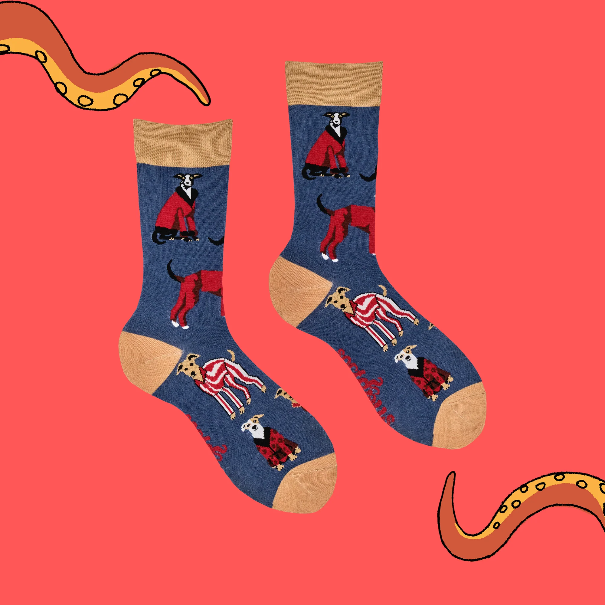 Italian Greyhound Socks - Gentleman's Best Friend - Image 3