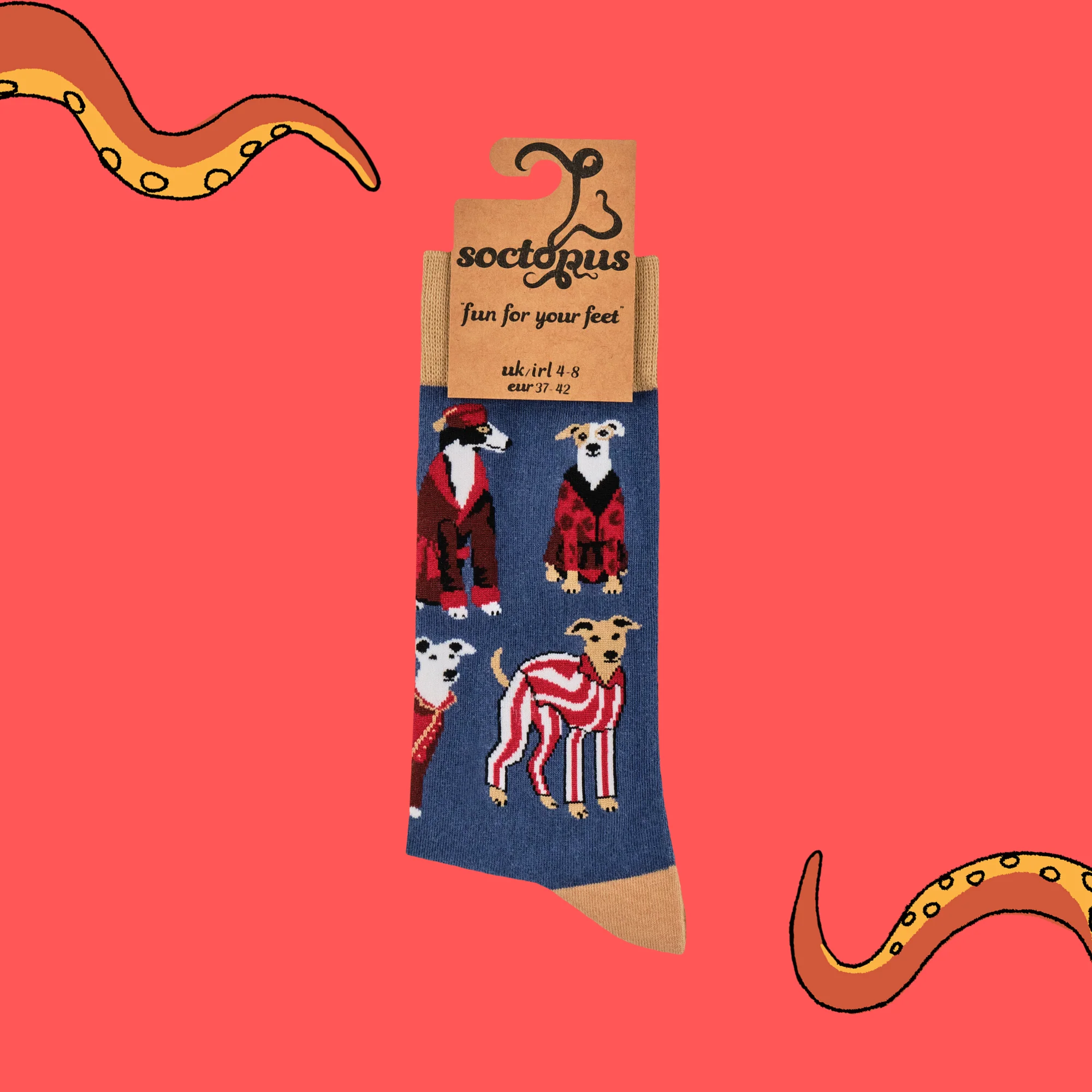 Italian Greyhound Socks - Gentleman's Best Friend - Image 4