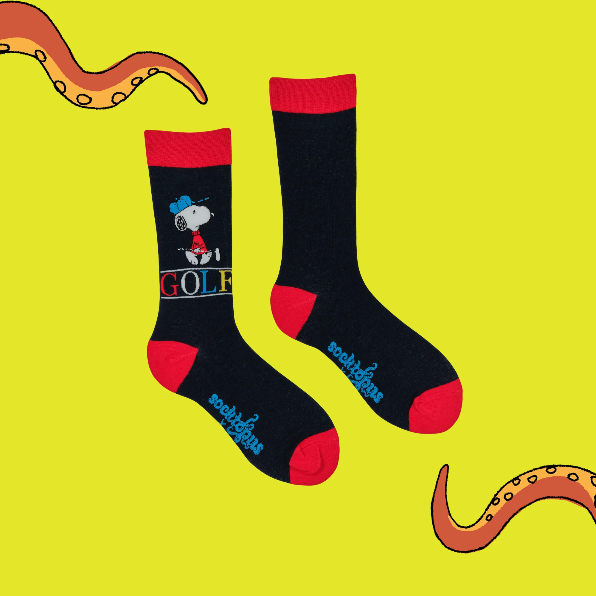 Golf Snoopy Socks - Peanuts - Image 3