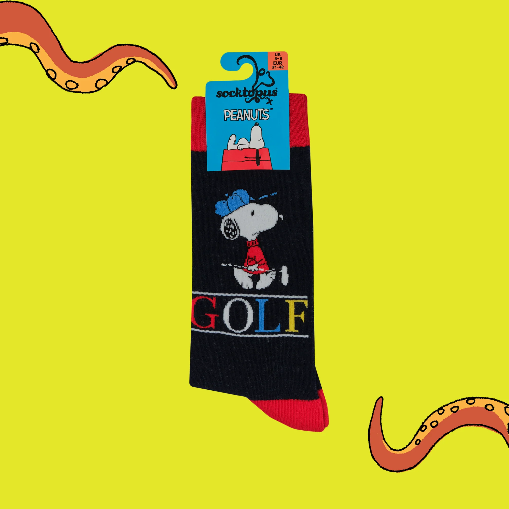 Golf Snoopy Socks - Peanuts - Image 4