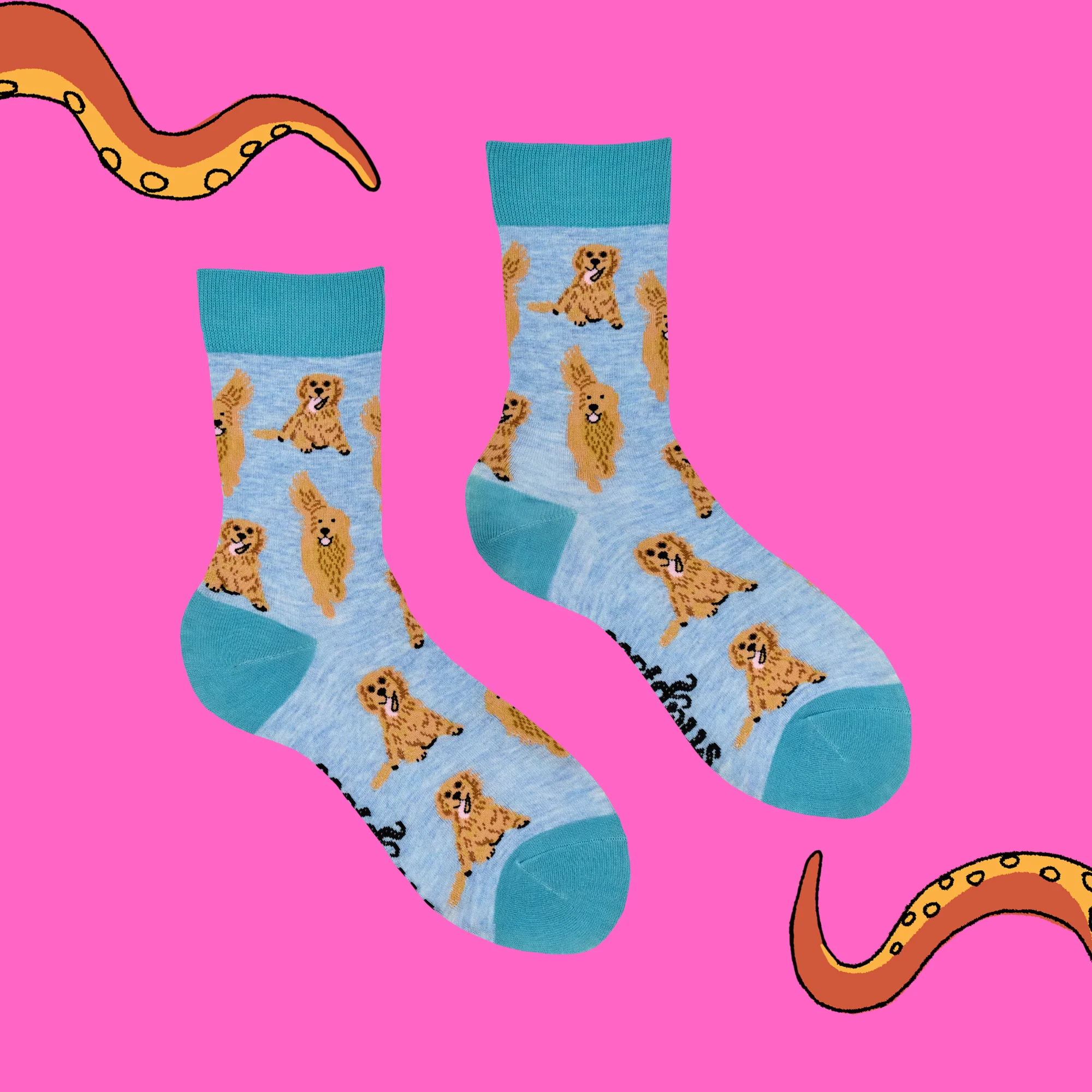 Golden Retriever Socks - I'm A Retriever - Image 11