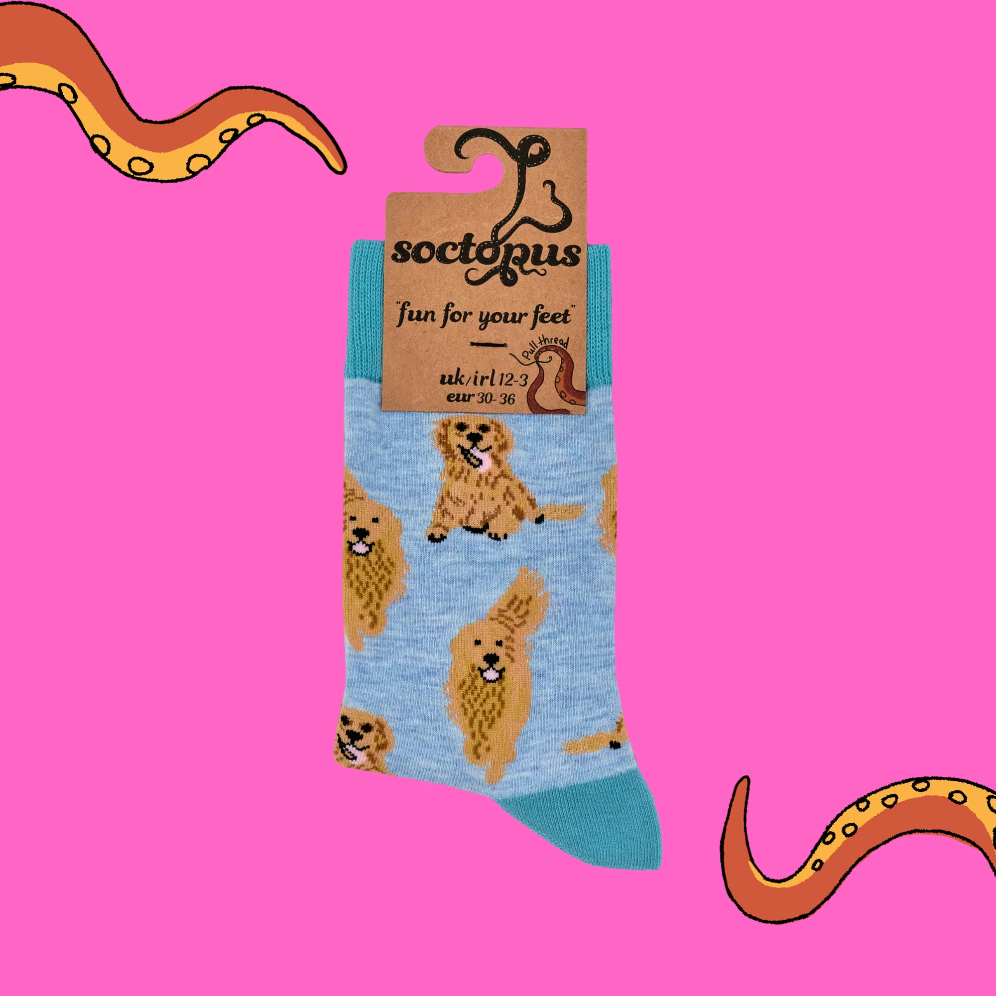 Golden Retriever Socks - I'm A Retriever - Image 12