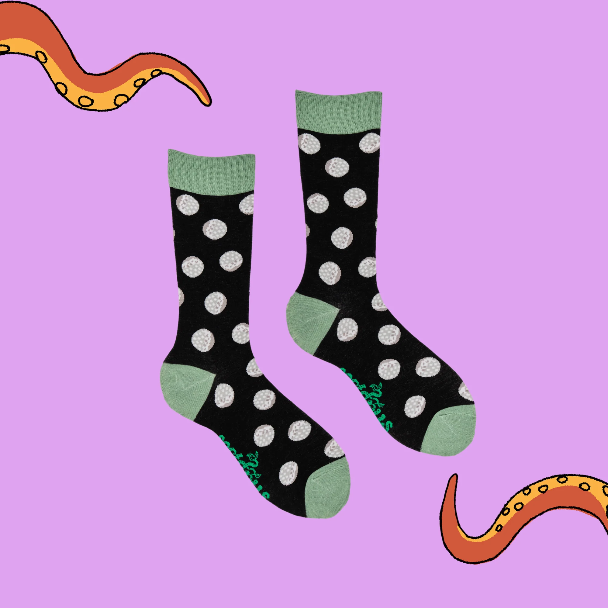 Bamboo Socks - Golf Balls - Image 3