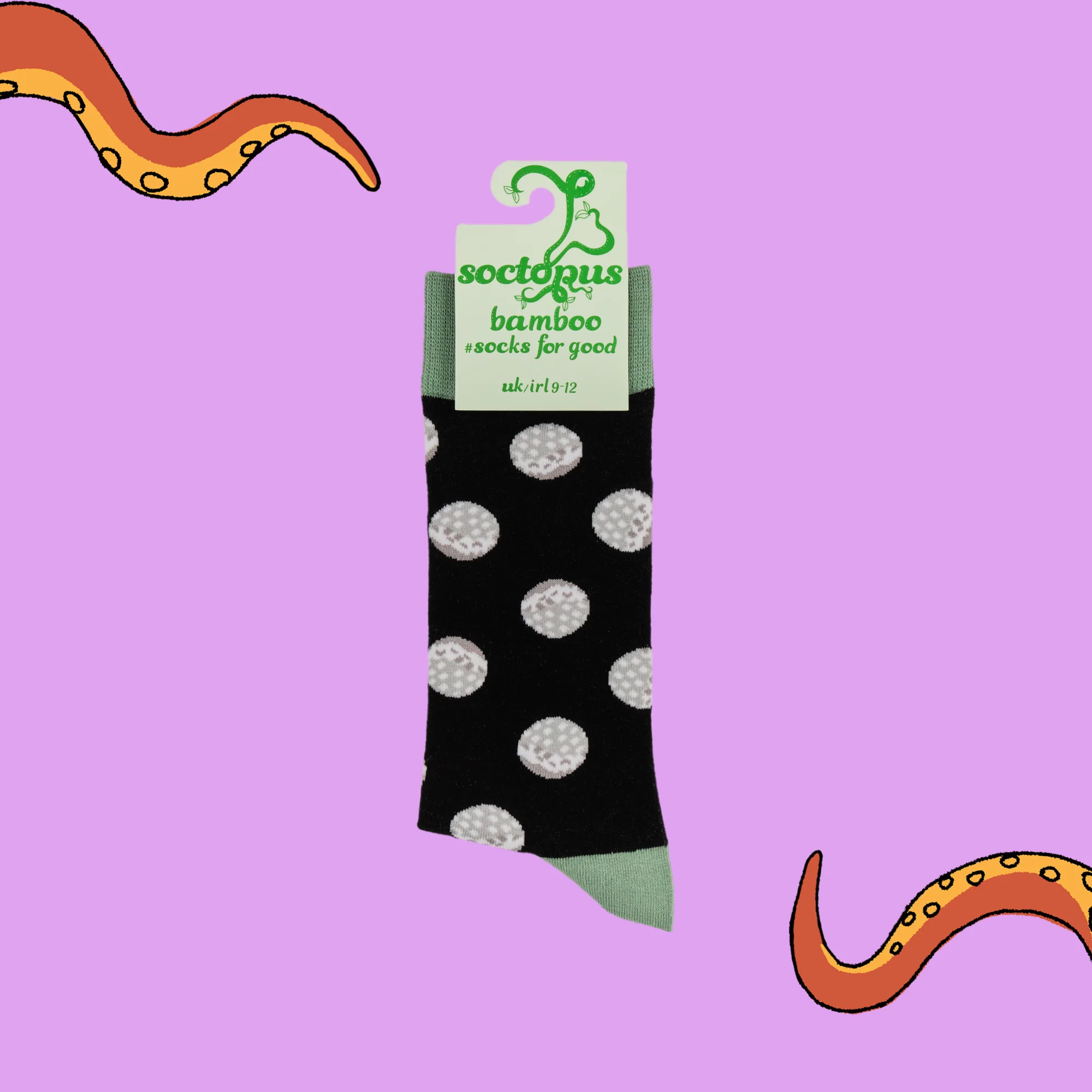 Bamboo Socks - Golf Balls - Image 4