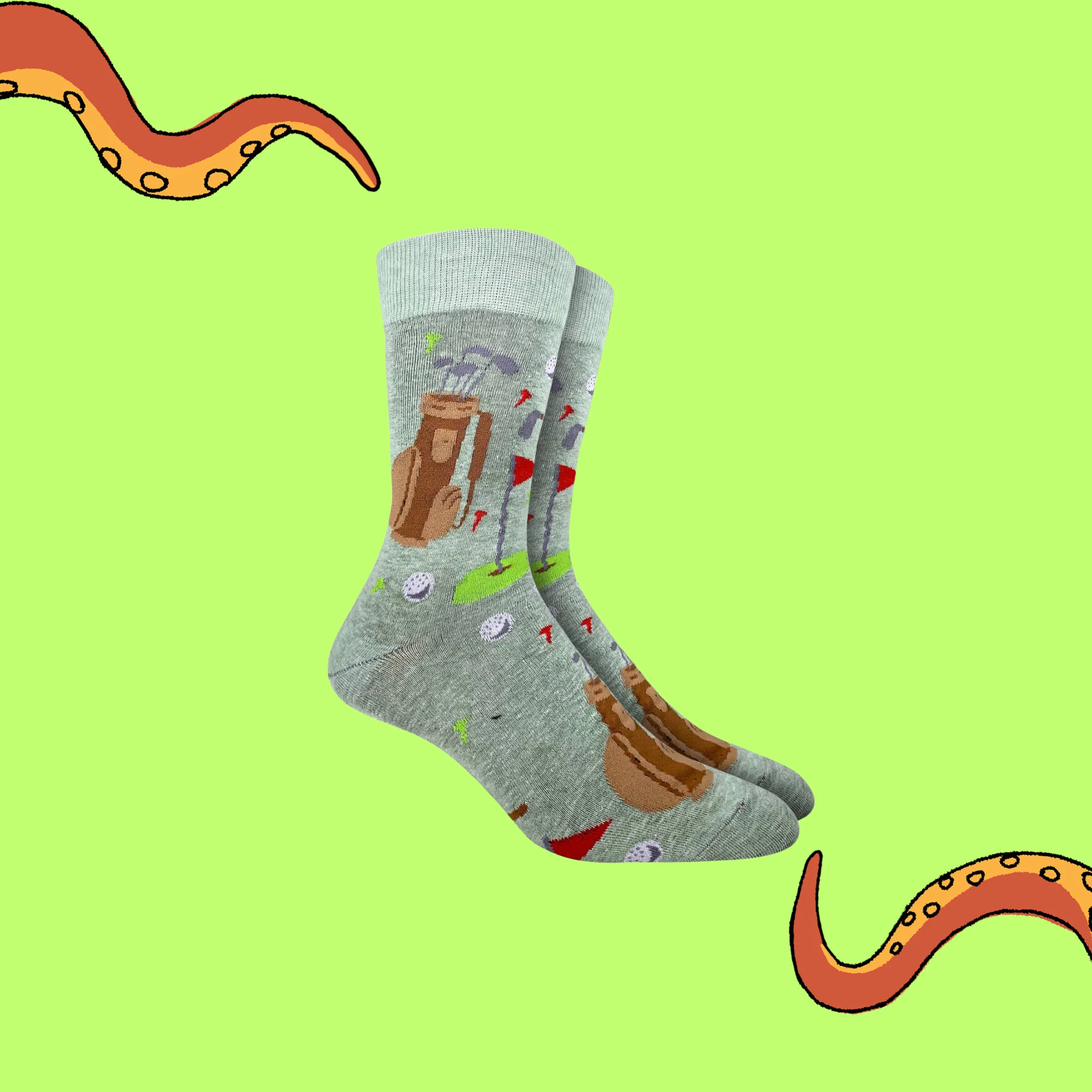 Golf Green Socks - Image 2