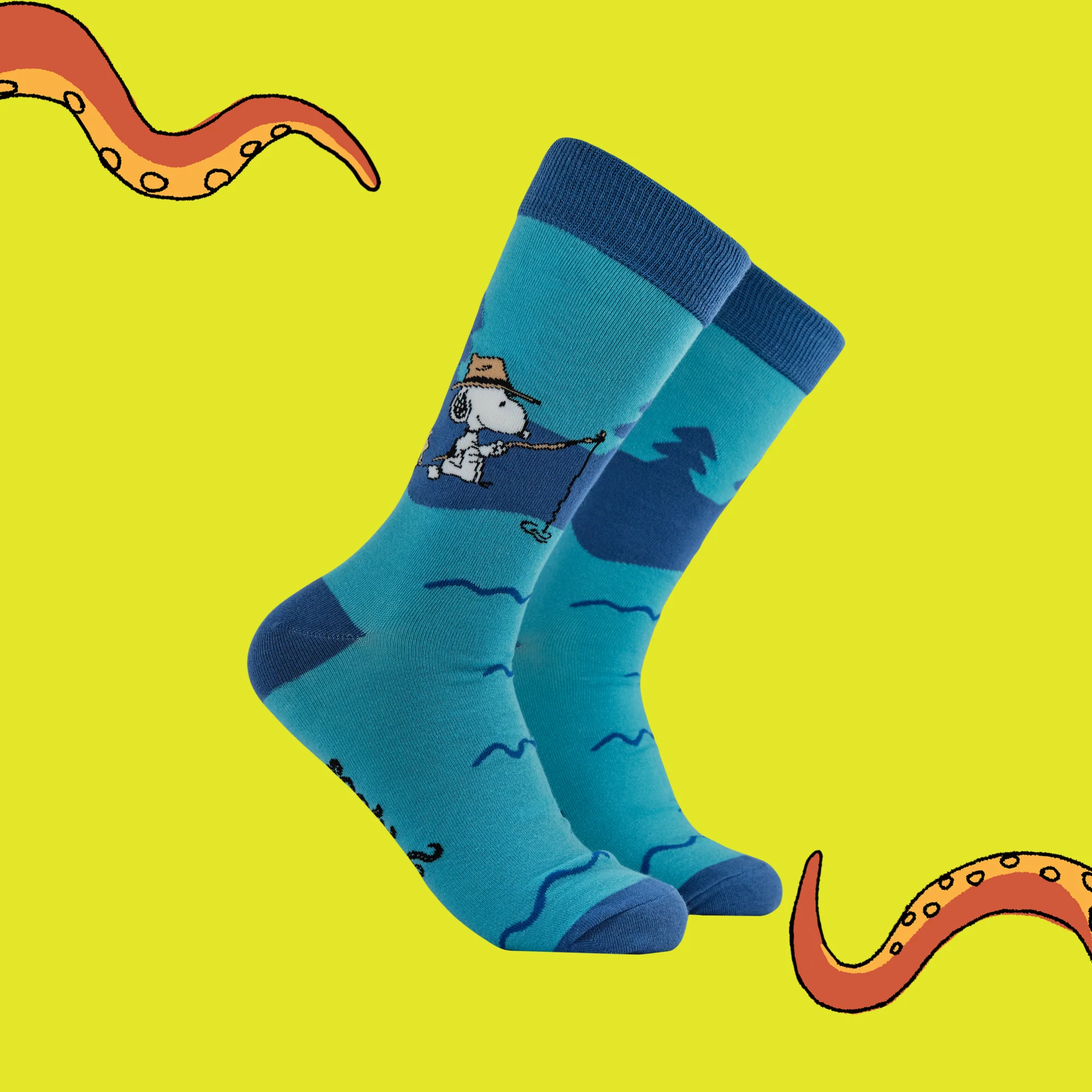 Gone Fishing Socks - Peanuts - Image 2