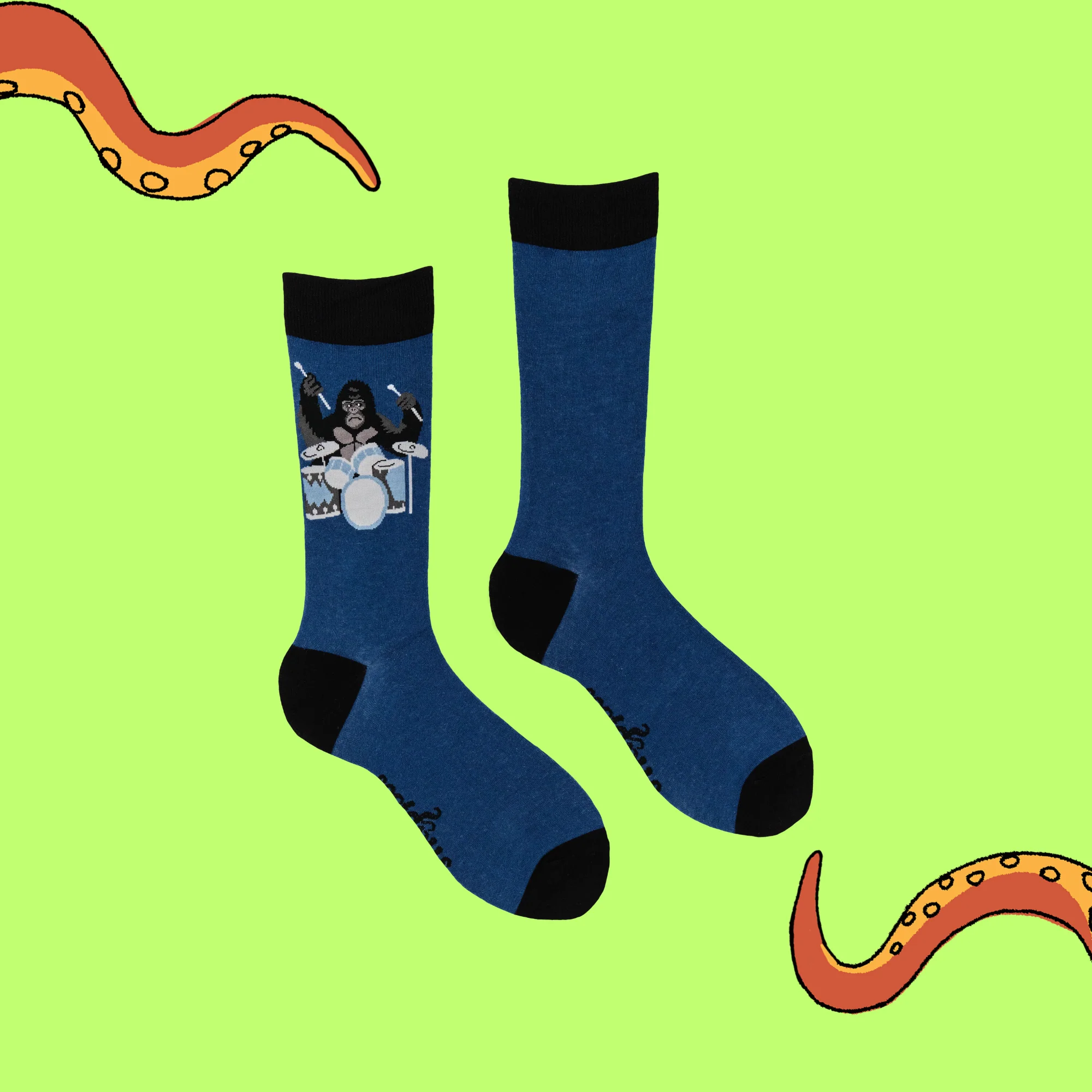 Gorilla Drumming Socks - Image 6