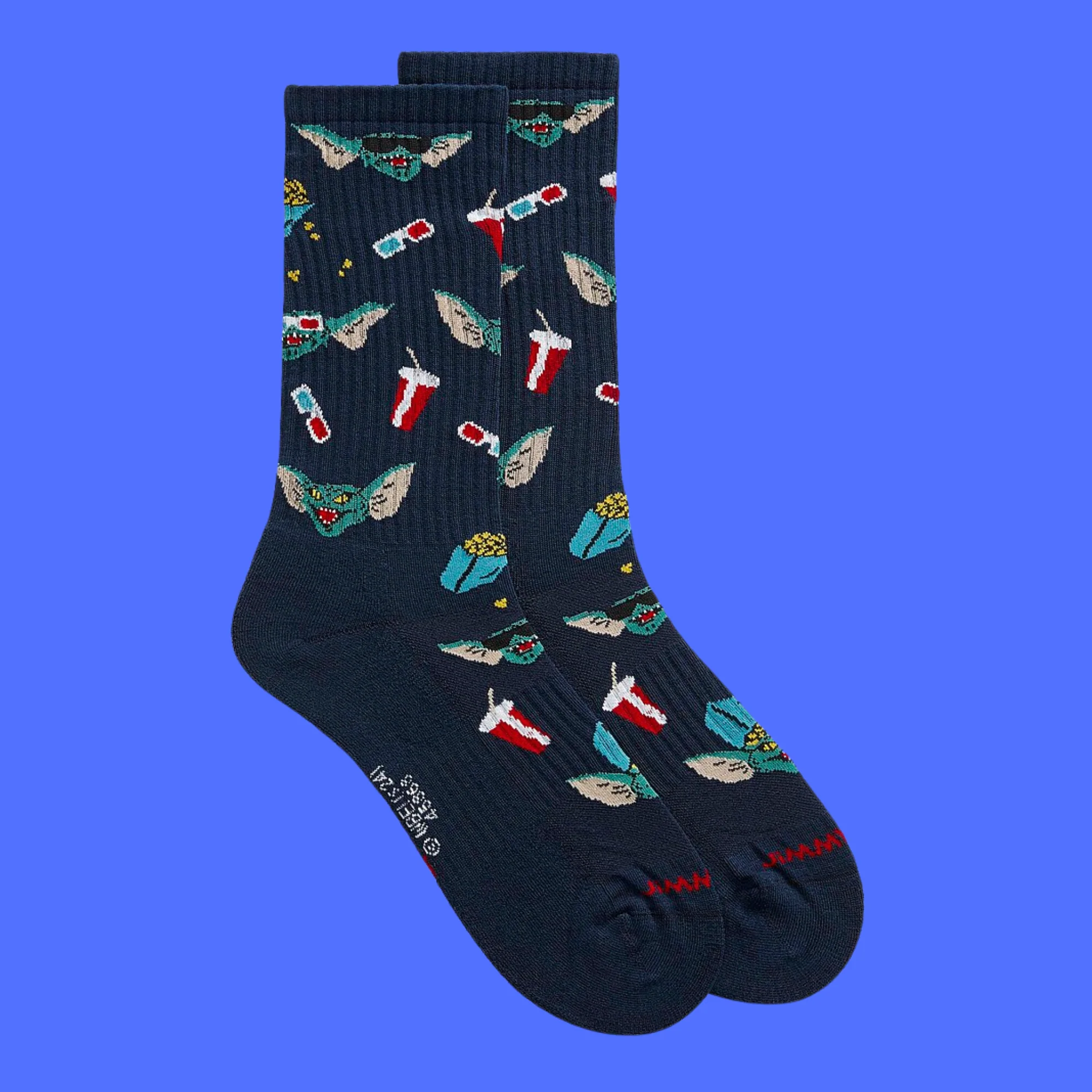 Gremlins Stripe Parties Athletic Socks - Image 2