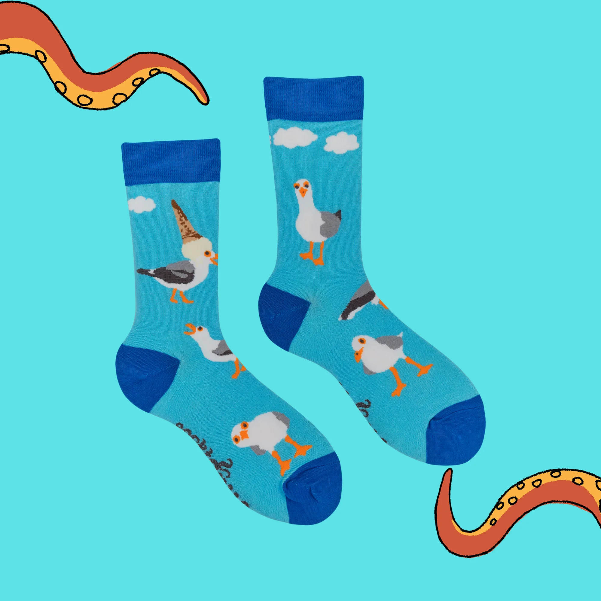Seagull Socks - Gulls Just Wanna Have Fun - Image 3