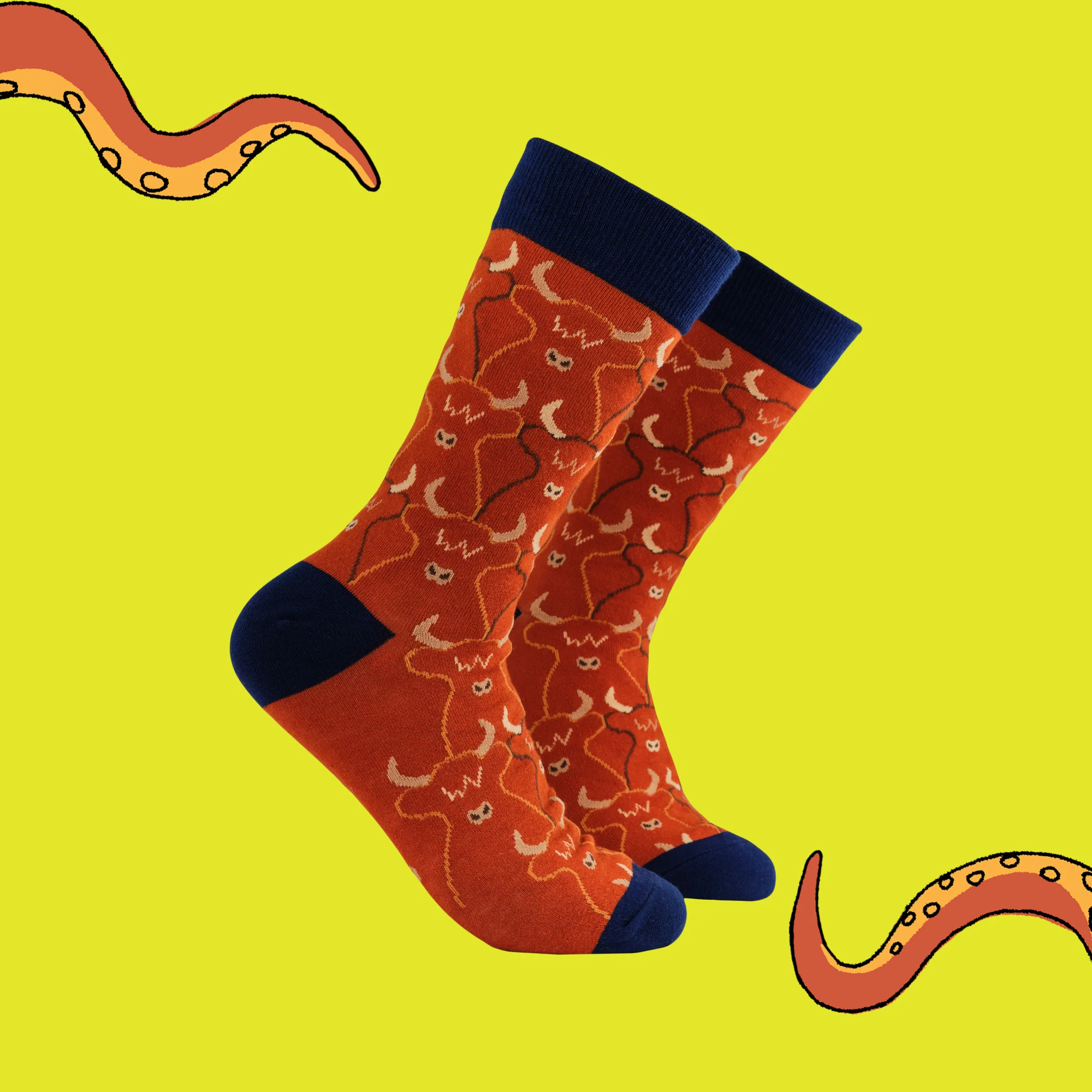 Highland Cow Socks - Herd Mentality - Image 2