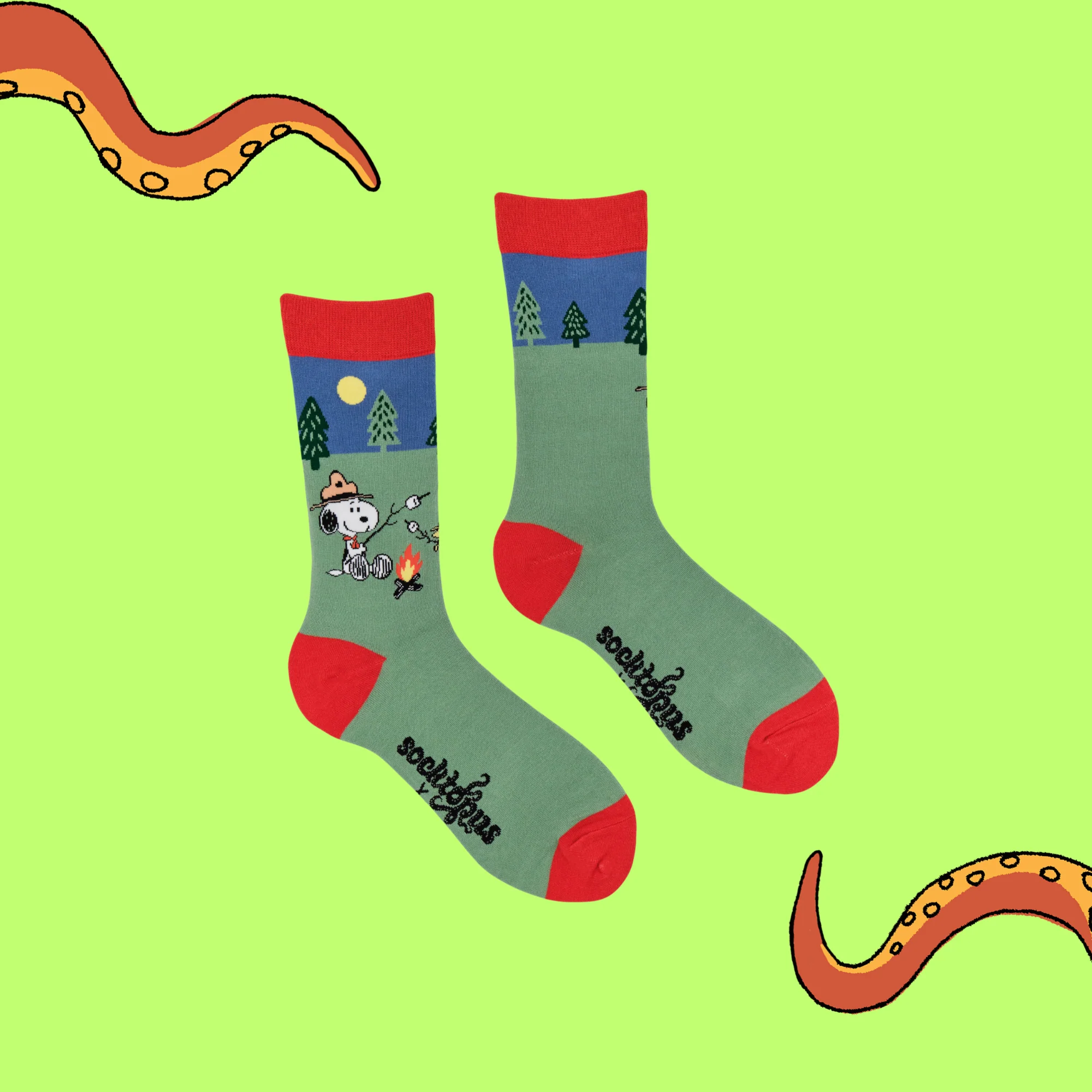 Happy Campers Socks - Peanuts - Image 3