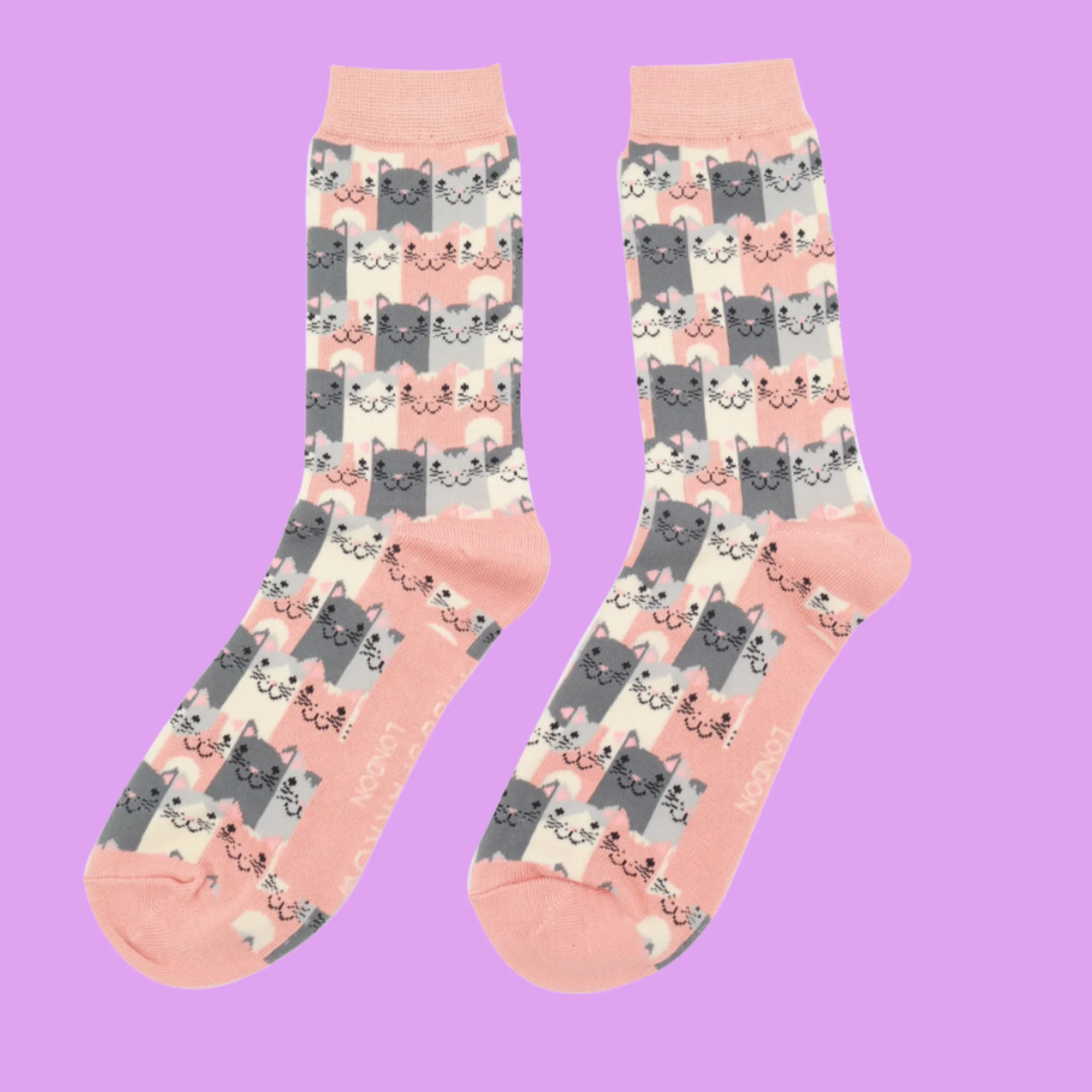 Happy Cats Bamboo Socks - Miss Sparrow - Image 10