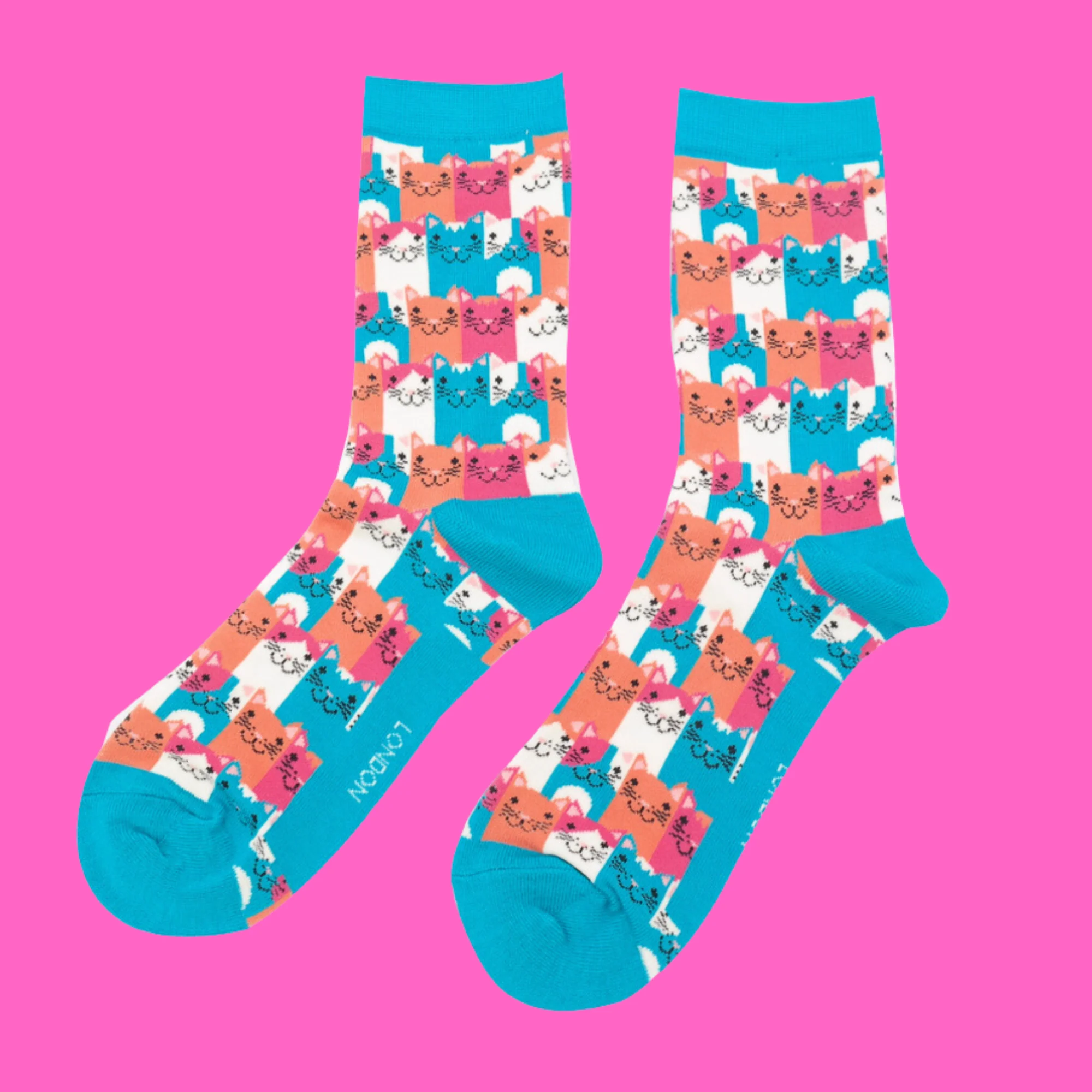 Happy Cats Bamboo Socks - Miss Sparrow - Image 16