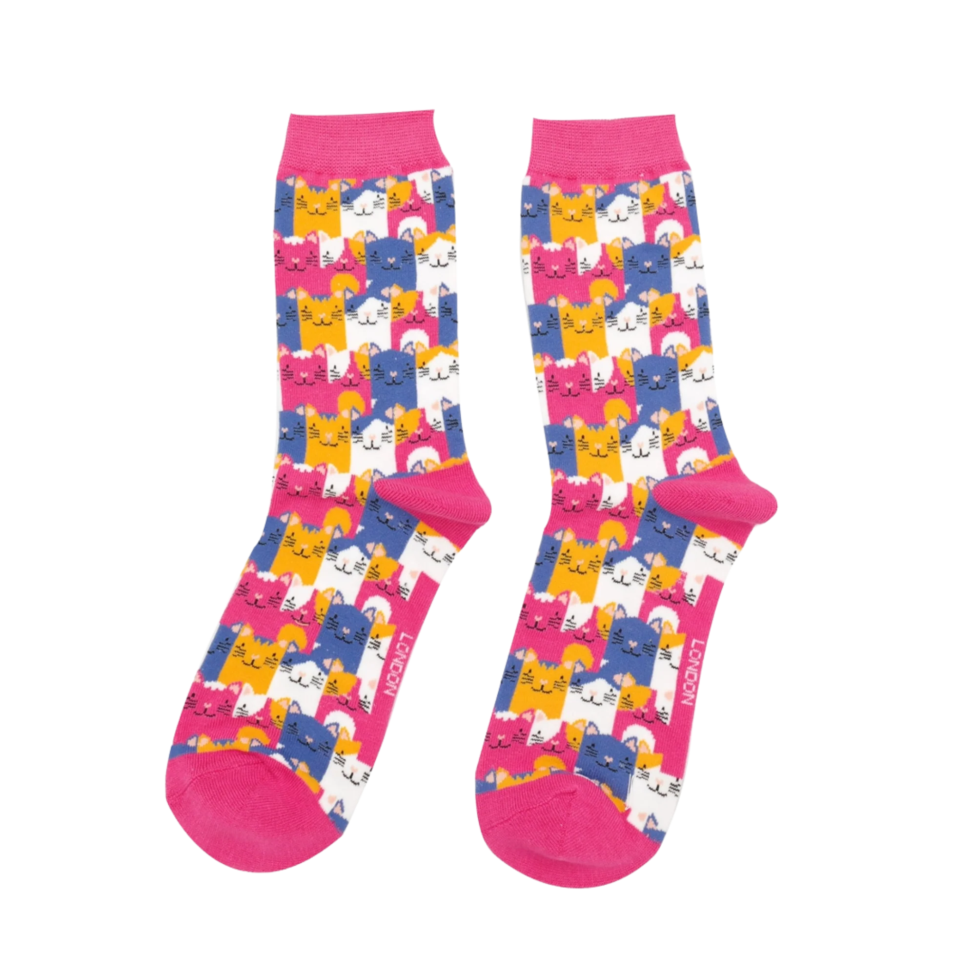 Happy Cats Bamboo Socks - Miss Sparrow - Image 4