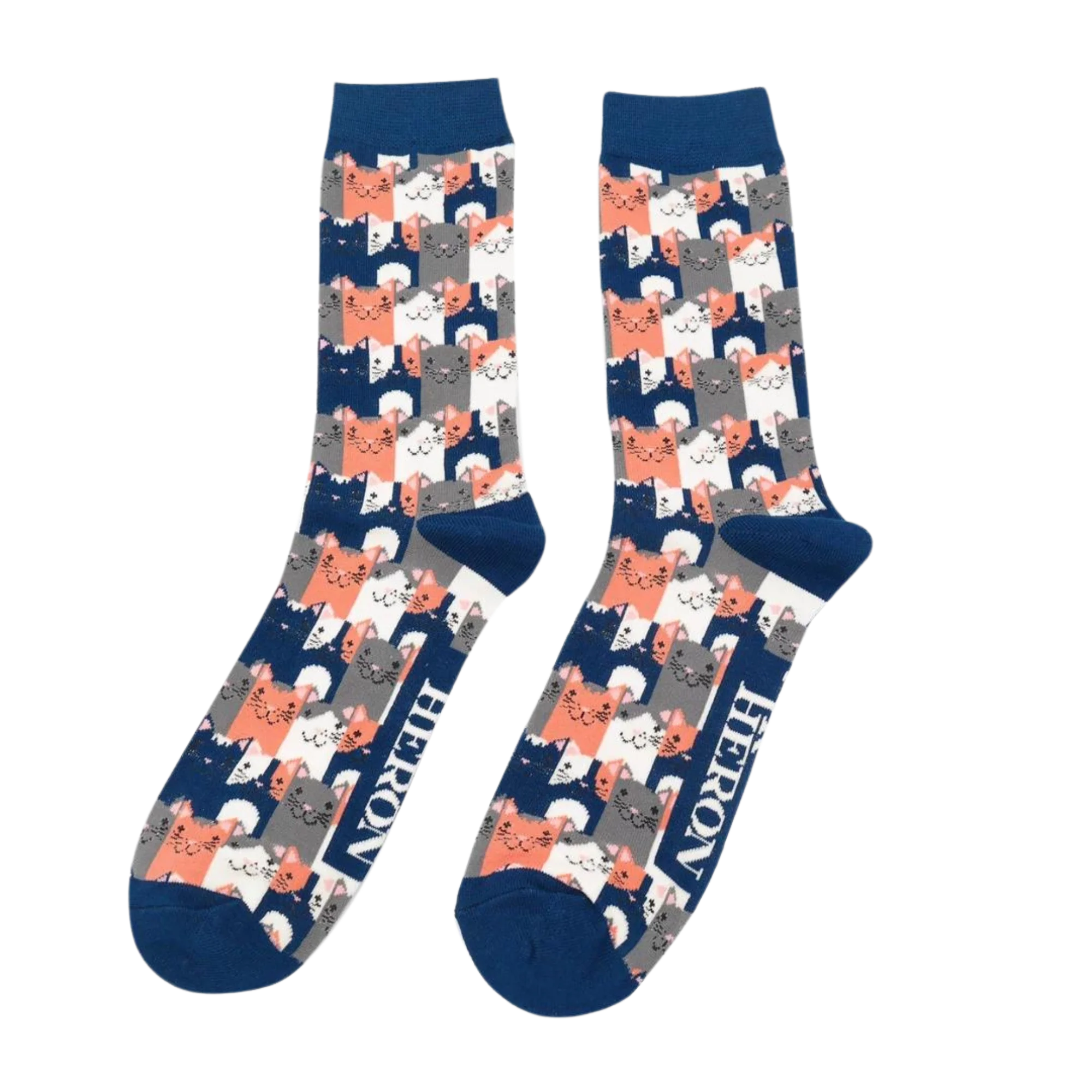 Happy Cats Bamboo Socks - Miss Sparrow - Image 5