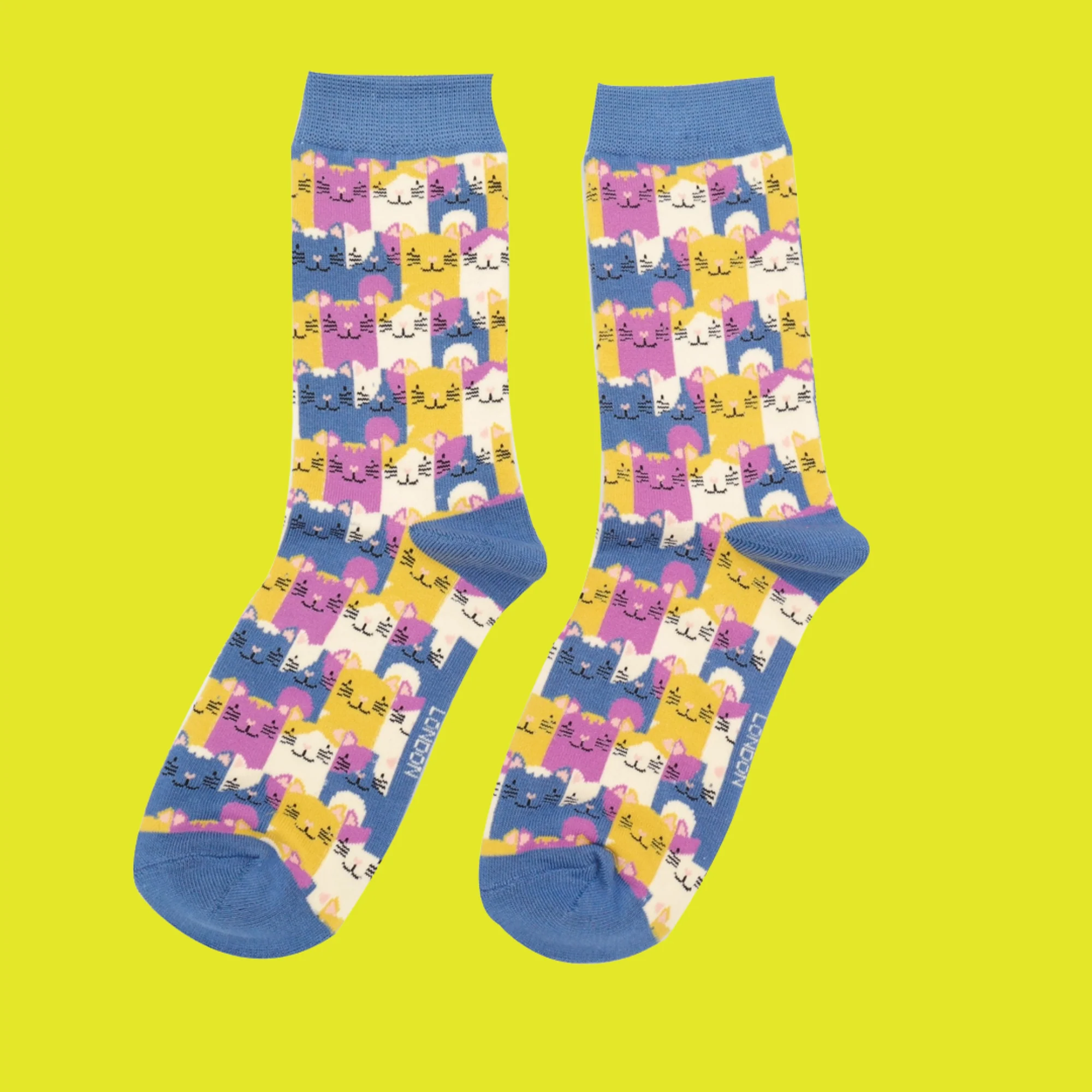 Happy Cats Bamboo Socks - Miss Sparrow - Image 9