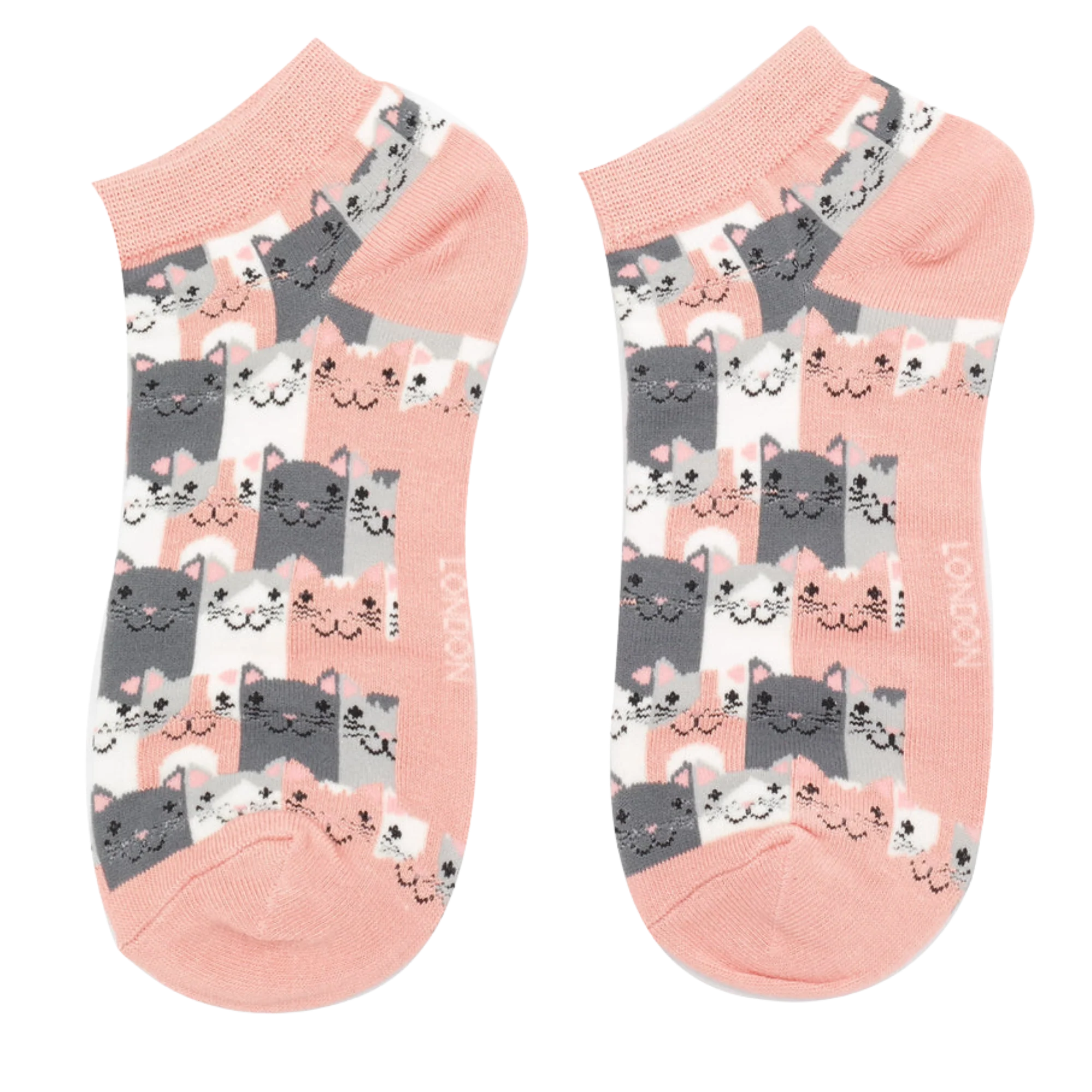 Happy Cats Bamboo Trainer Socks