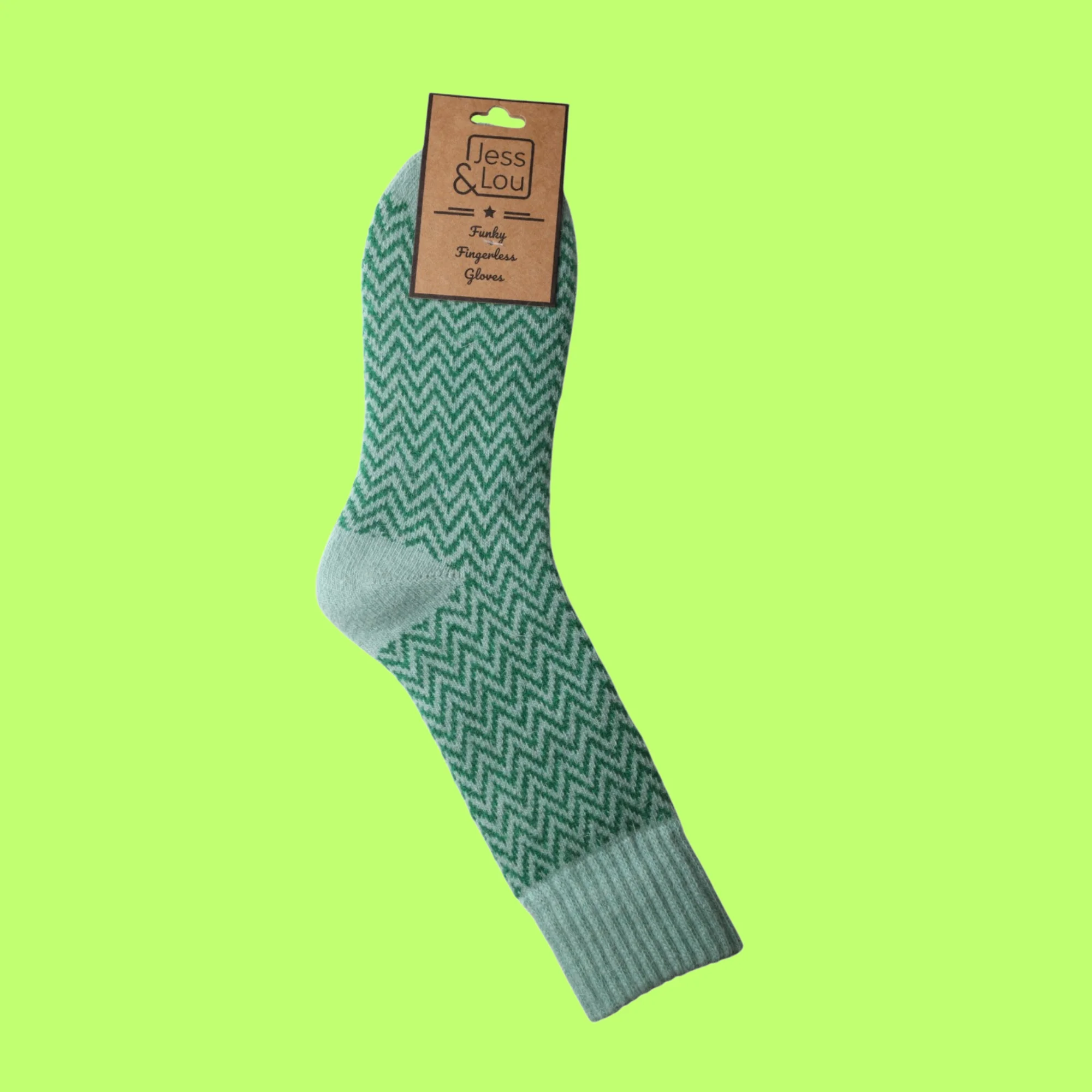 Herringbone Ribbed Cosy Socks - Image 12