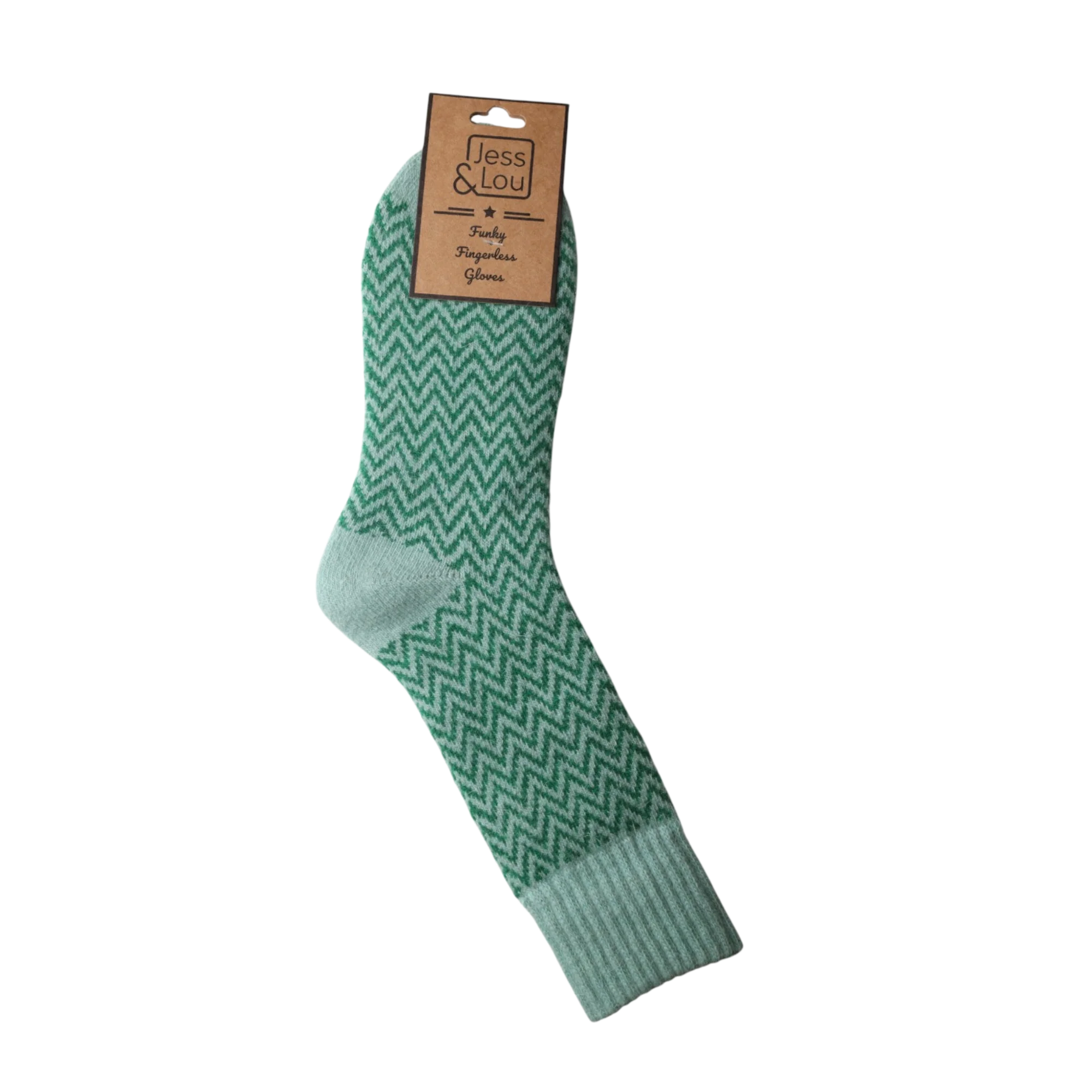 Herringbone Ribbed Cosy Socks - Image 20